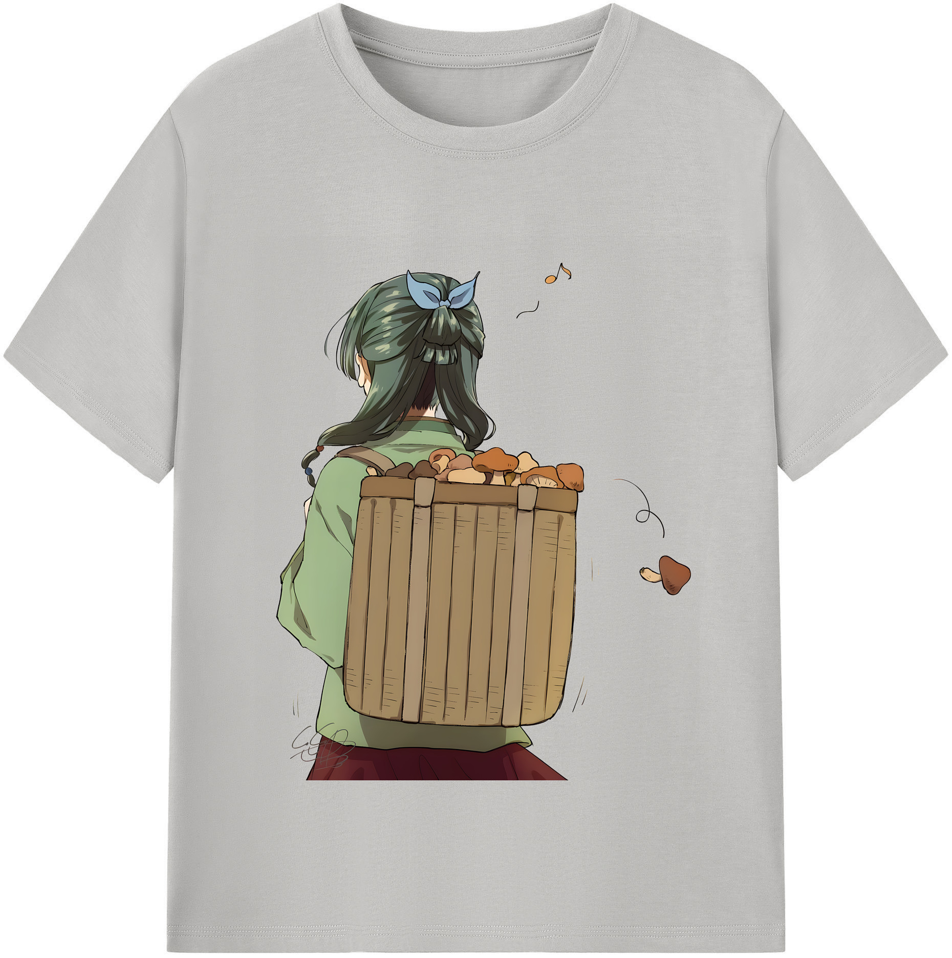 （画像用） 薬屋のひとりごと The Apothecary Diaries 綿100％半袖Tシャツ（フロントプリント）