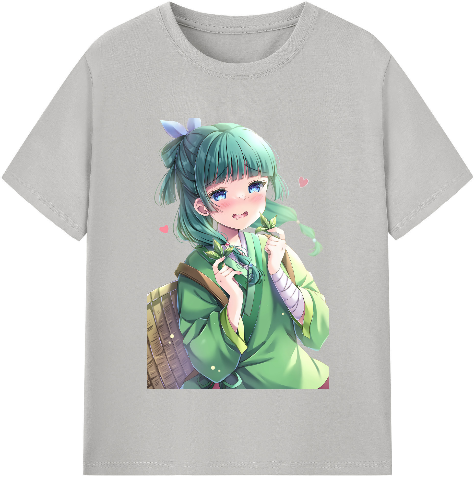 （画像用） 薬屋のひとりごと The Apothecary Diaries 綿100％半袖Tシャツ（フロントプリント）