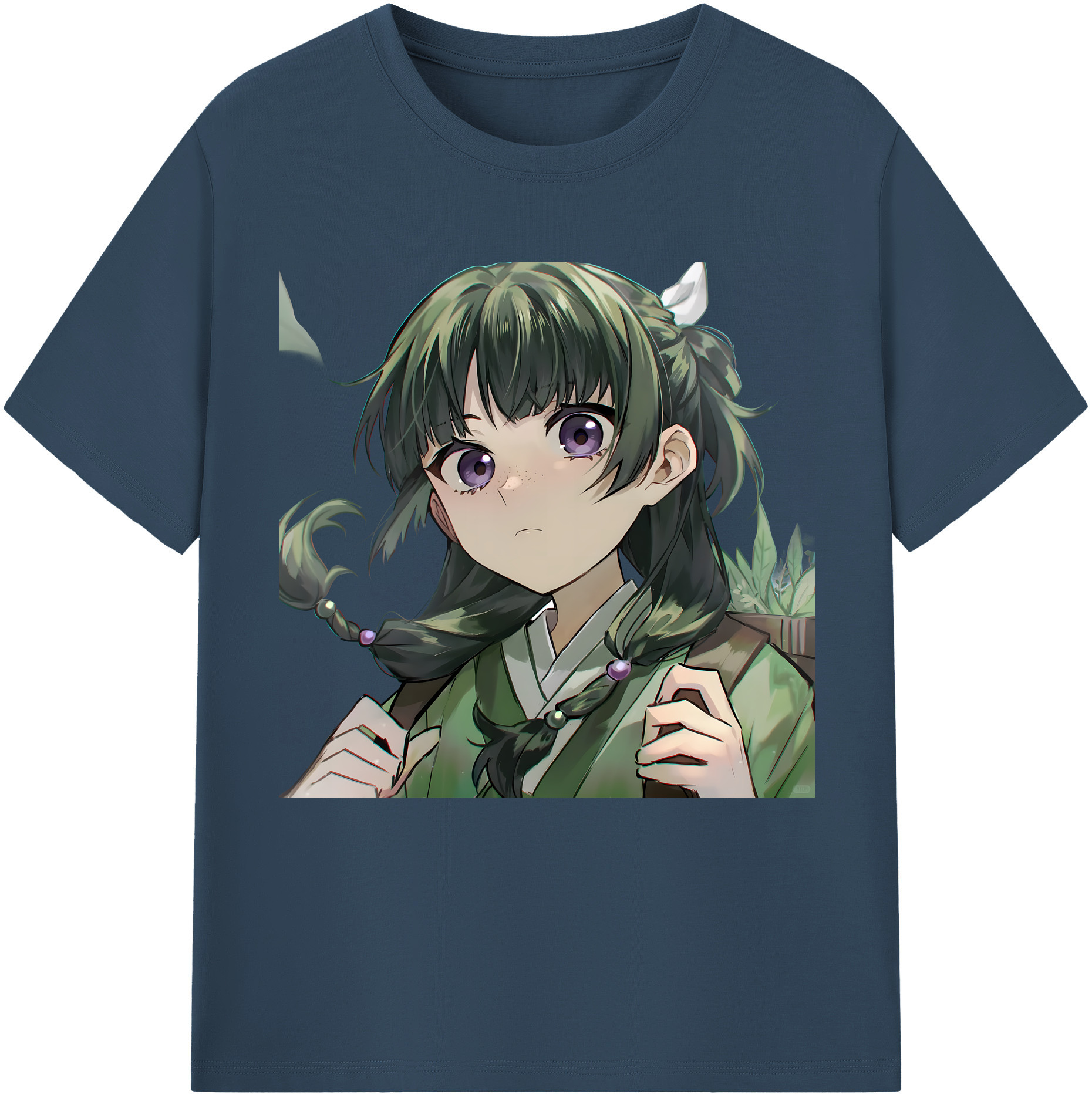 （画像用） 薬屋のひとりごと The Apothecary Diaries 綿100％半袖Tシャツ（フロントプリント）