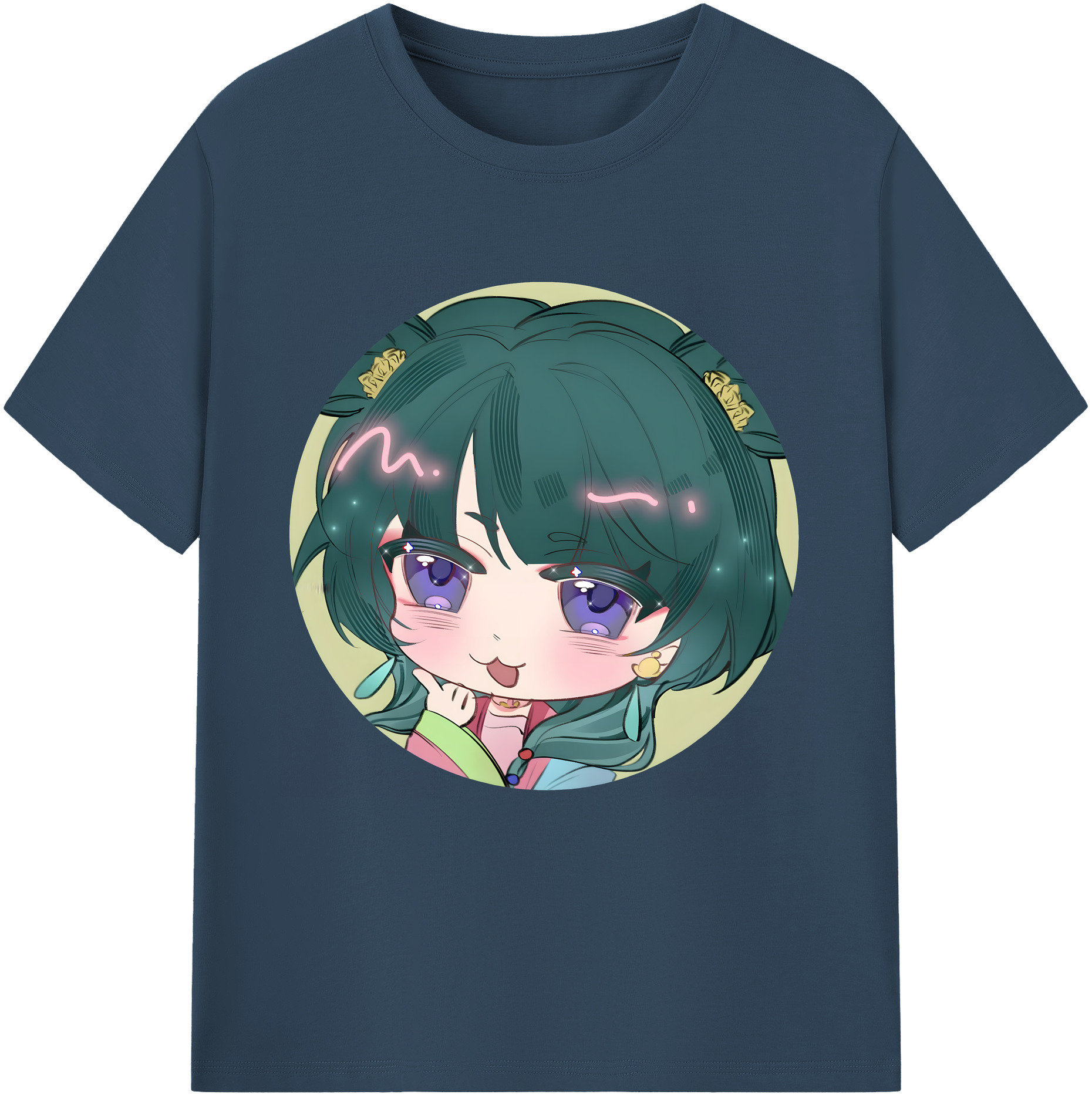 （画像用） 薬屋のひとりごと The Apothecary Diaries 綿100％半袖Tシャツ（フロントプリント）