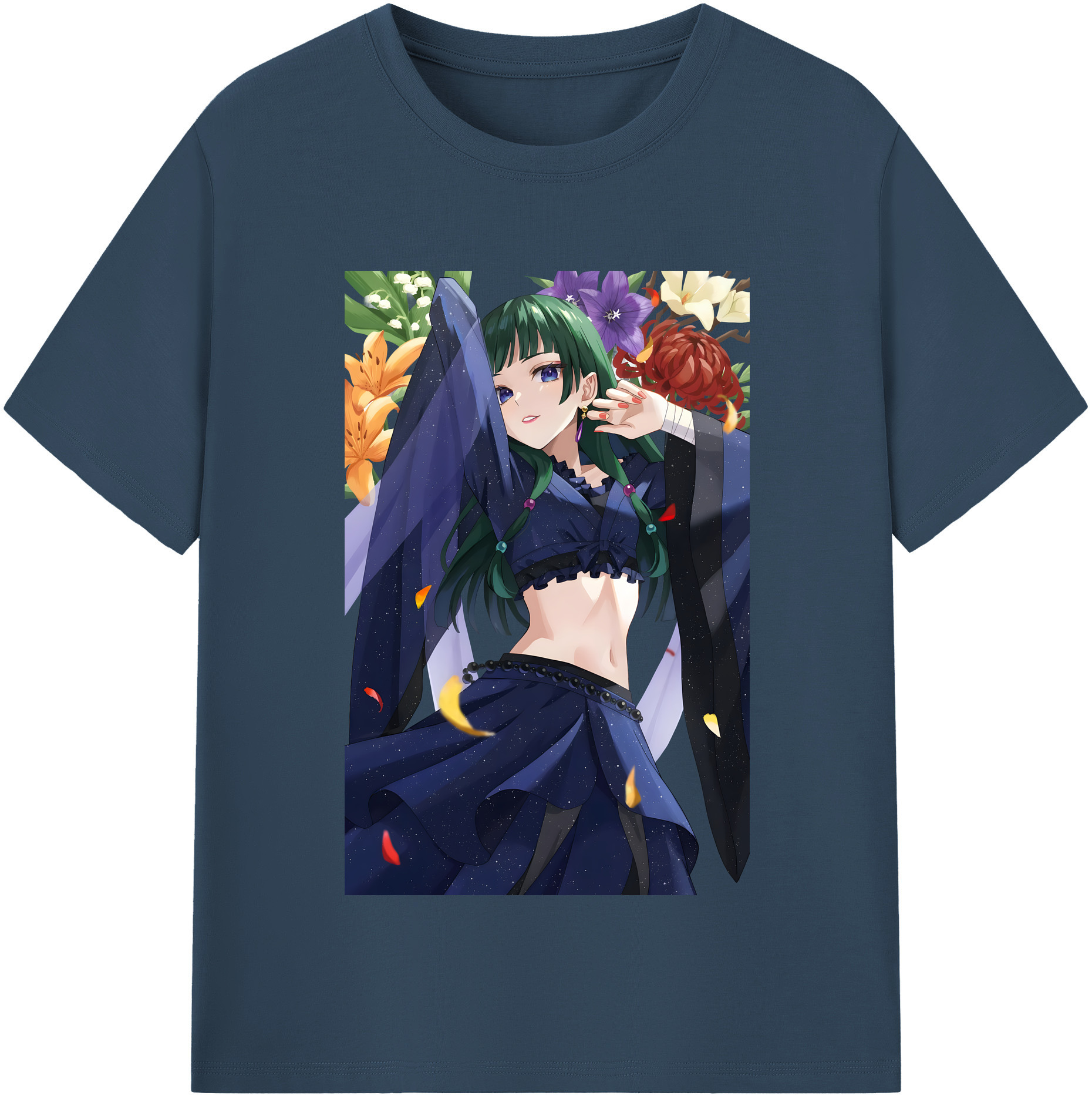 （画像用） 薬屋のひとりごと The Apothecary Diaries 綿100％半袖Tシャツ（フロントプリント）