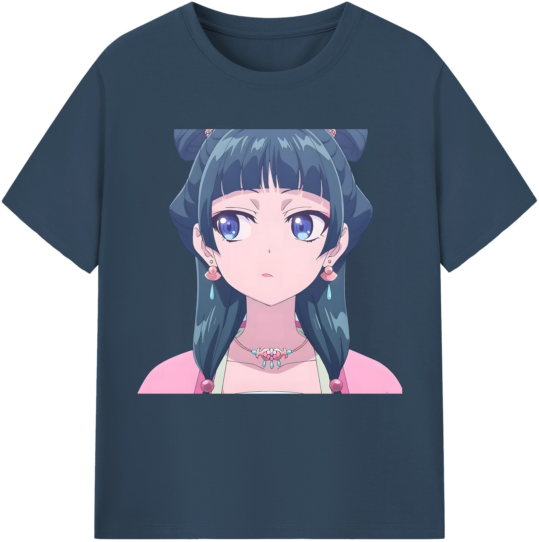 （画像用） 薬屋のひとりごと The Apothecary Diaries 綿100％半袖Tシャツ（フロントプリント）
