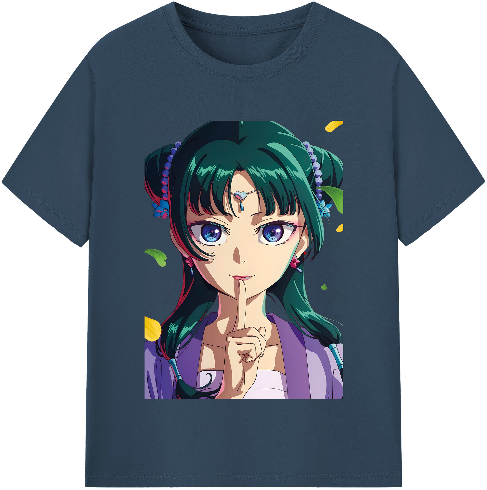 （画像用） 薬屋のひとりごと The Apothecary Diaries 綿100％半袖Tシャツ（フロントプリント）