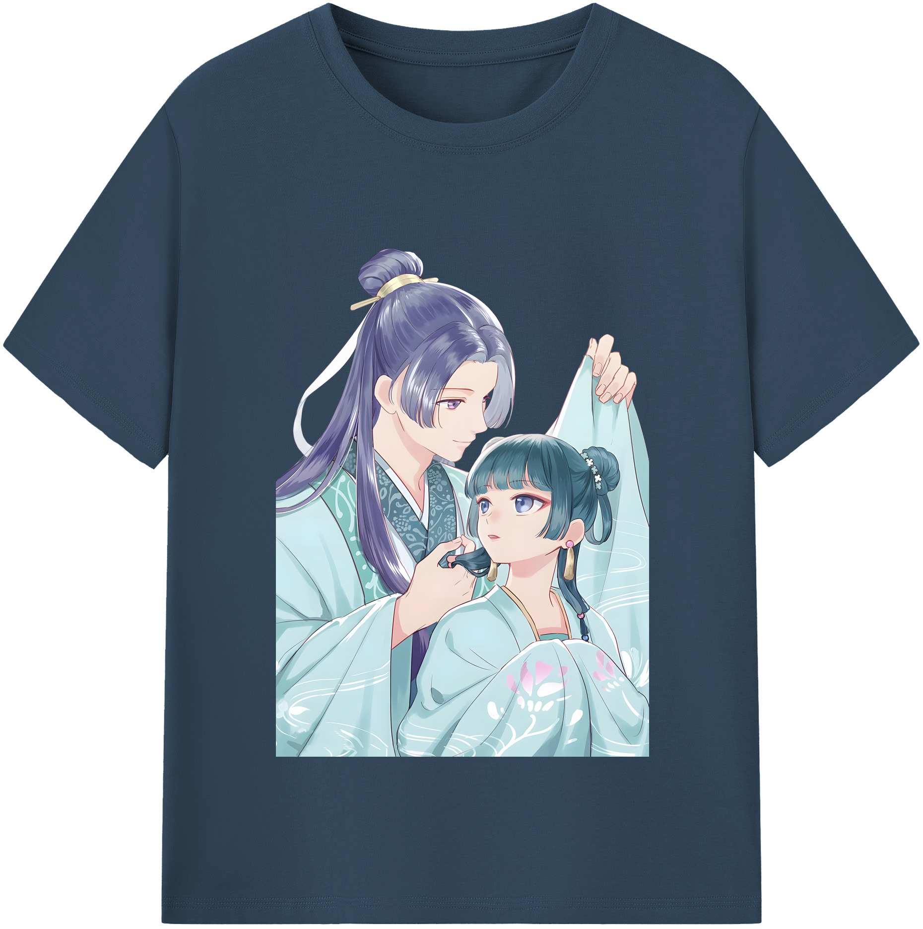 （画像用） 薬屋のひとりごと The Apothecary Diaries 綿100％半袖Tシャツ（フロントプリント）