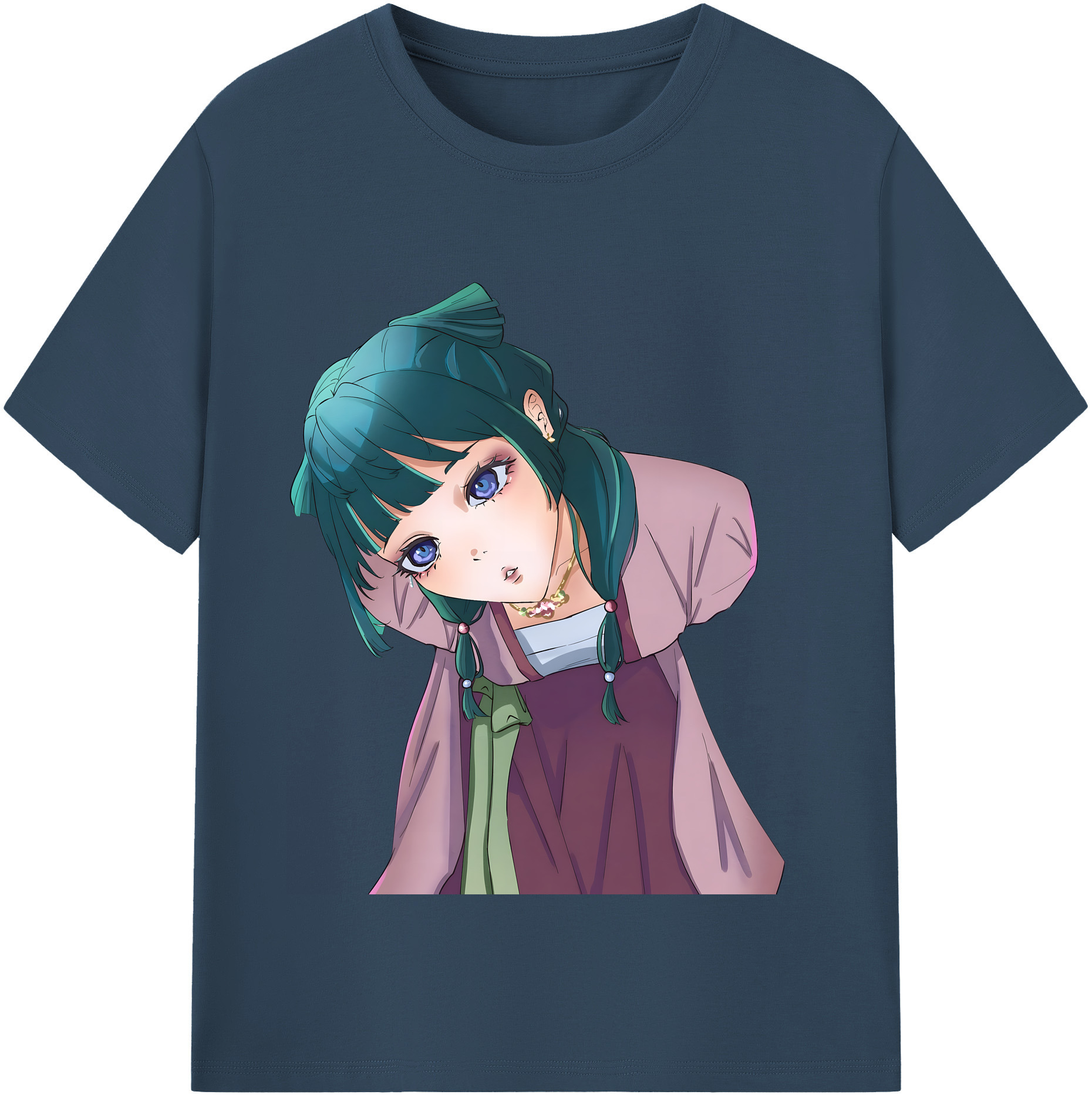 （画像用） 薬屋のひとりごと The Apothecary Diaries 綿100％半袖Tシャツ（フロントプリント）