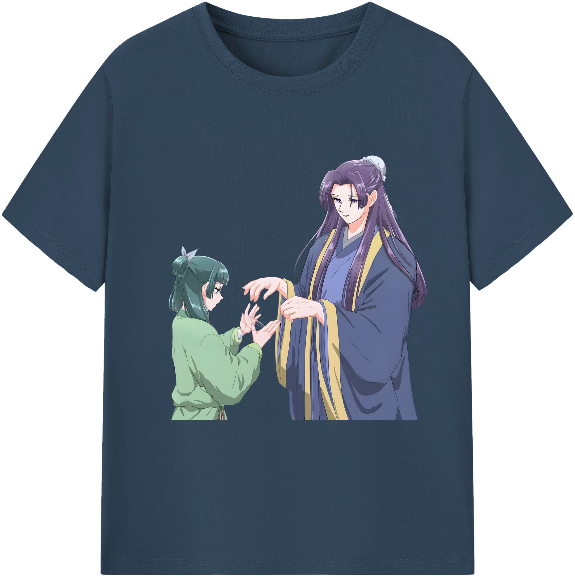 （画像用） 薬屋のひとりごと The Apothecary Diaries 綿100％半袖Tシャツ（フロントプリント）
