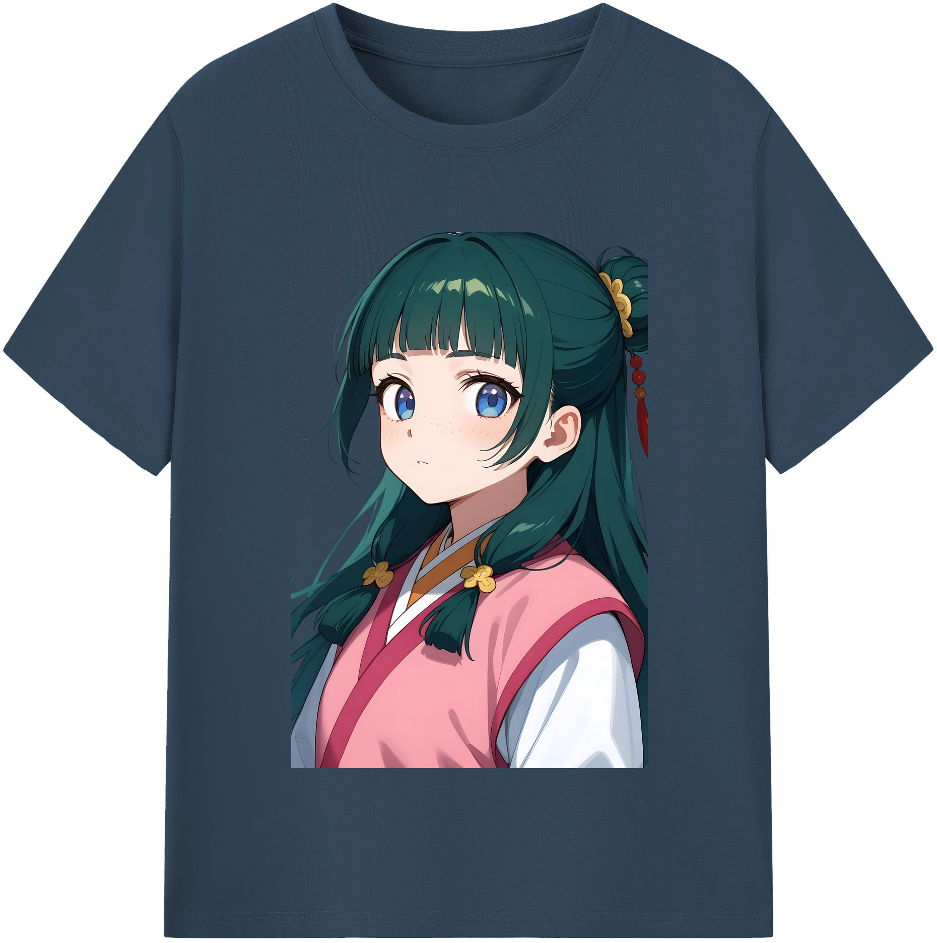 （画像用） 薬屋のひとりごと The Apothecary Diaries 綿100％半袖Tシャツ（フロントプリント）