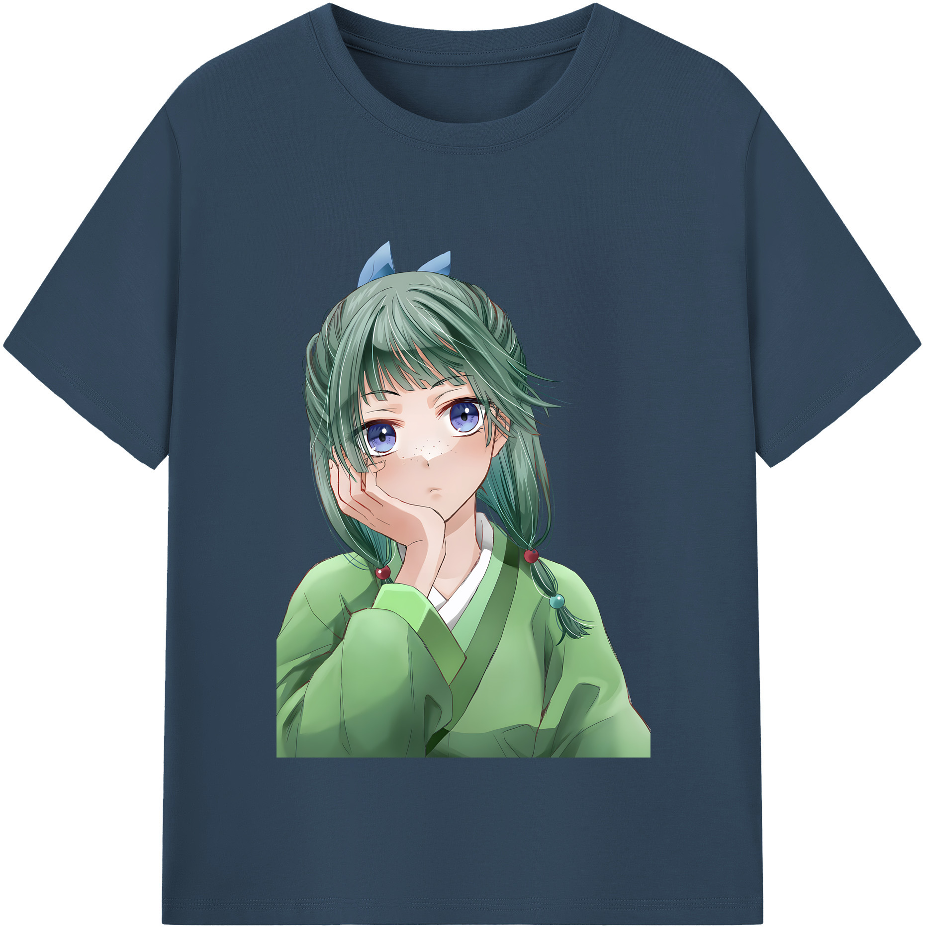（画像用） 薬屋のひとりごと The Apothecary Diaries 綿100％半袖Tシャツ（フロントプリント）
