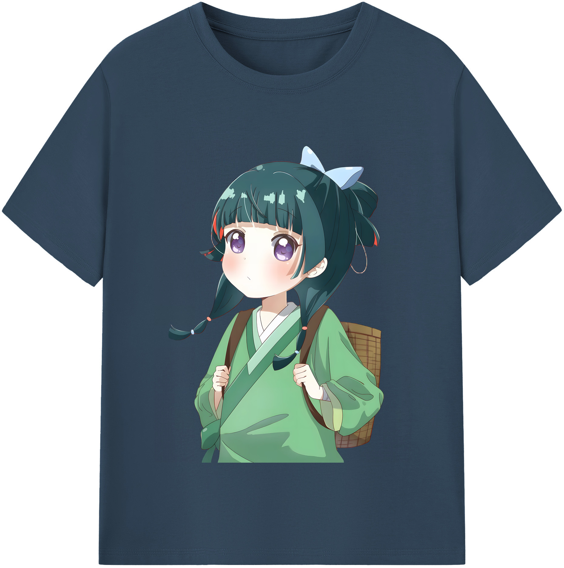 （画像用） 薬屋のひとりごと The Apothecary Diaries 綿100％半袖Tシャツ（フロントプリント）