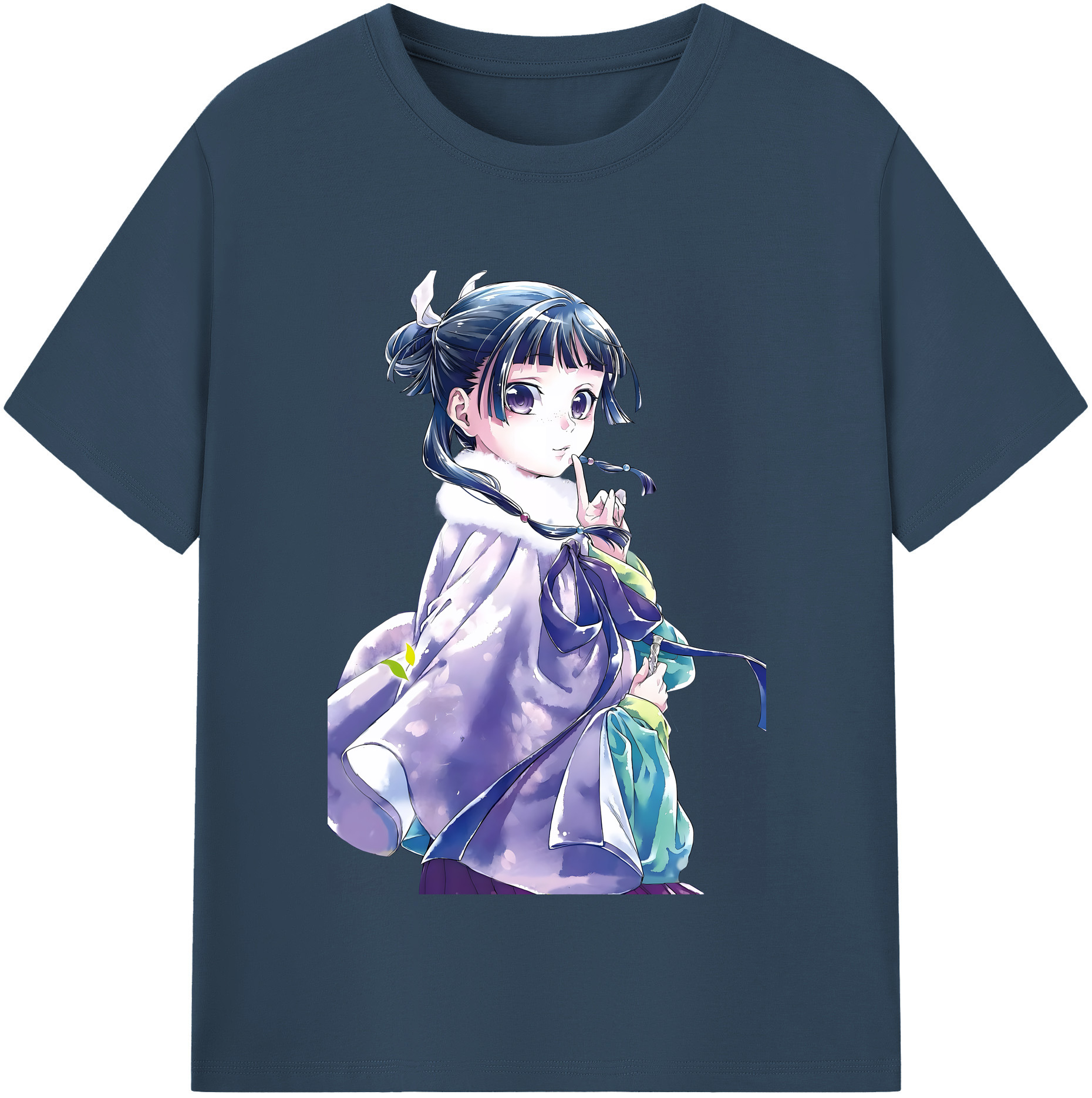 （画像用） 薬屋のひとりごと The Apothecary Diaries 綿100％半袖Tシャツ（フロントプリント）