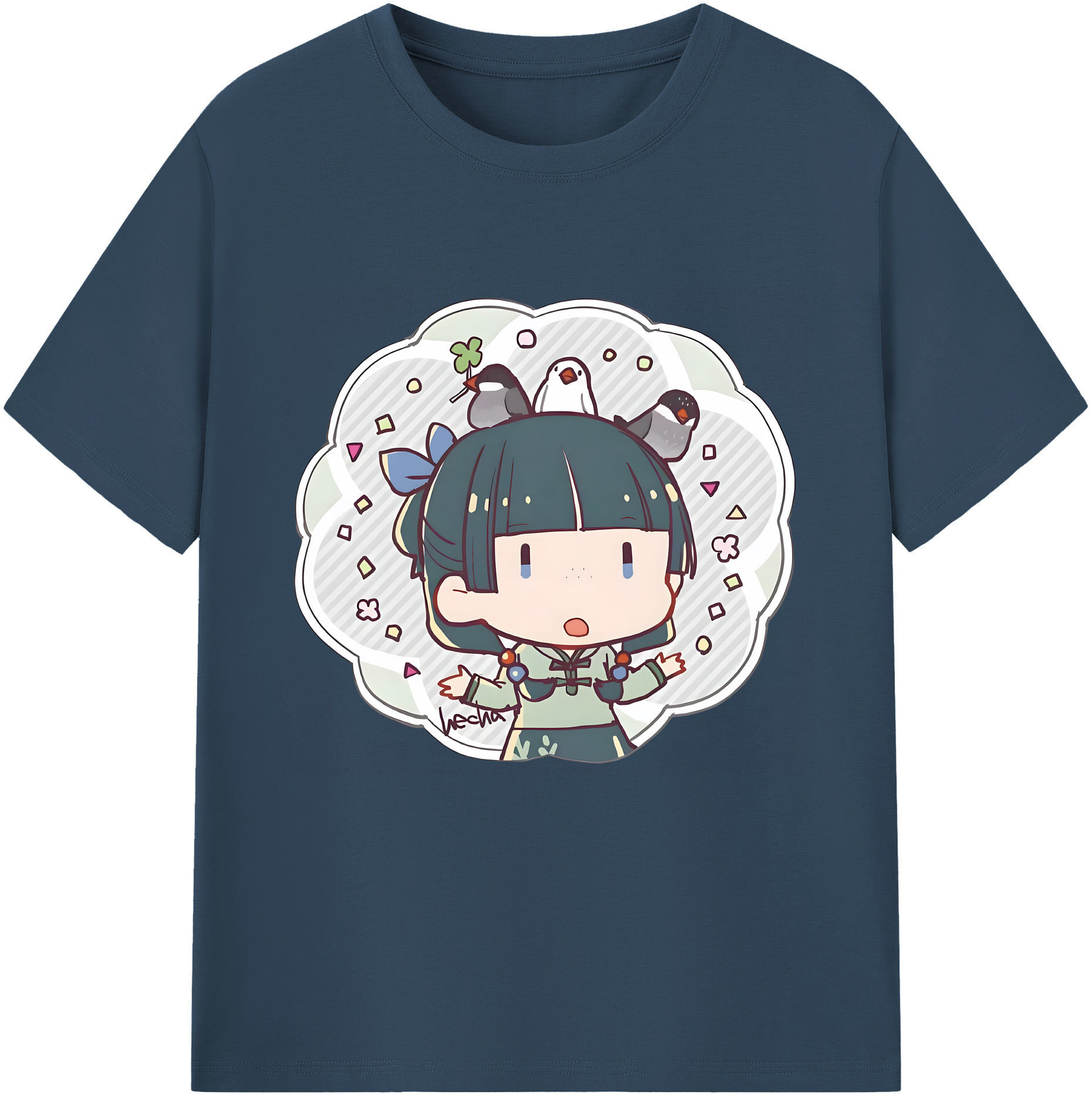 （画像用） 薬屋のひとりごと The Apothecary Diaries 綿100％半袖Tシャツ（フロントプリント）