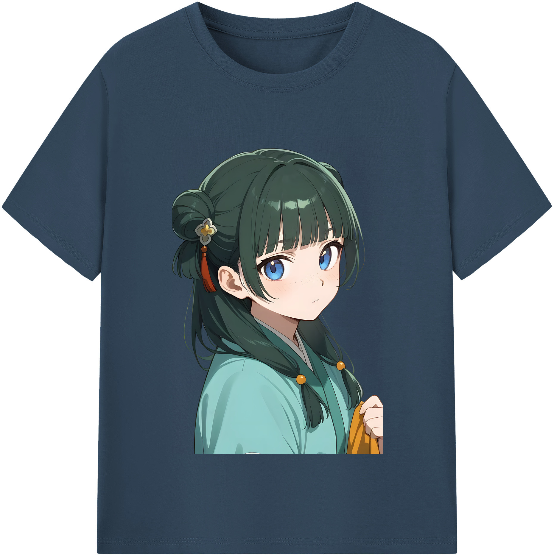 （画像用） 薬屋のひとりごと The Apothecary Diaries 綿100％半袖Tシャツ（フロントプリント）