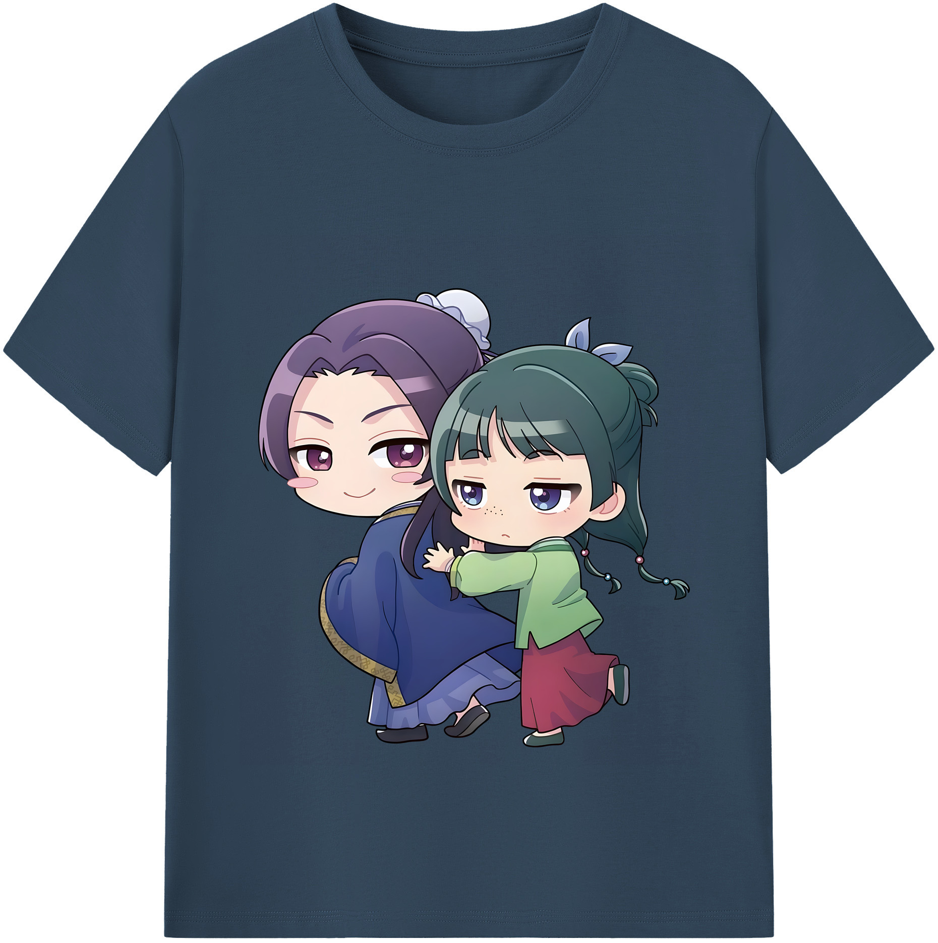 （画像用） 薬屋のひとりごと The Apothecary Diaries 綿100％半袖Tシャツ（フロントプリント）