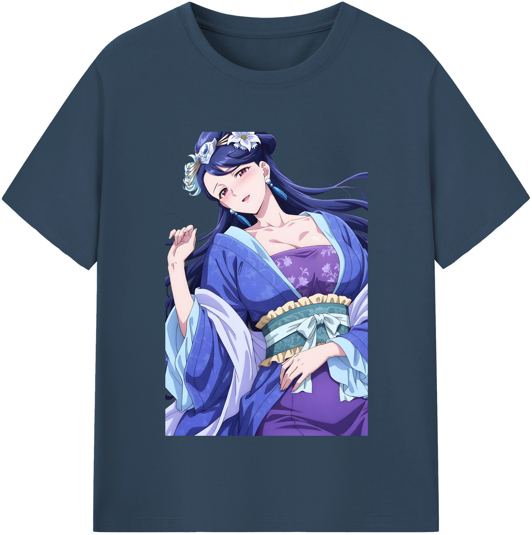 （画像用） 薬屋のひとりごと The Apothecary Diaries 綿100％半袖Tシャツ（フロントプリント）