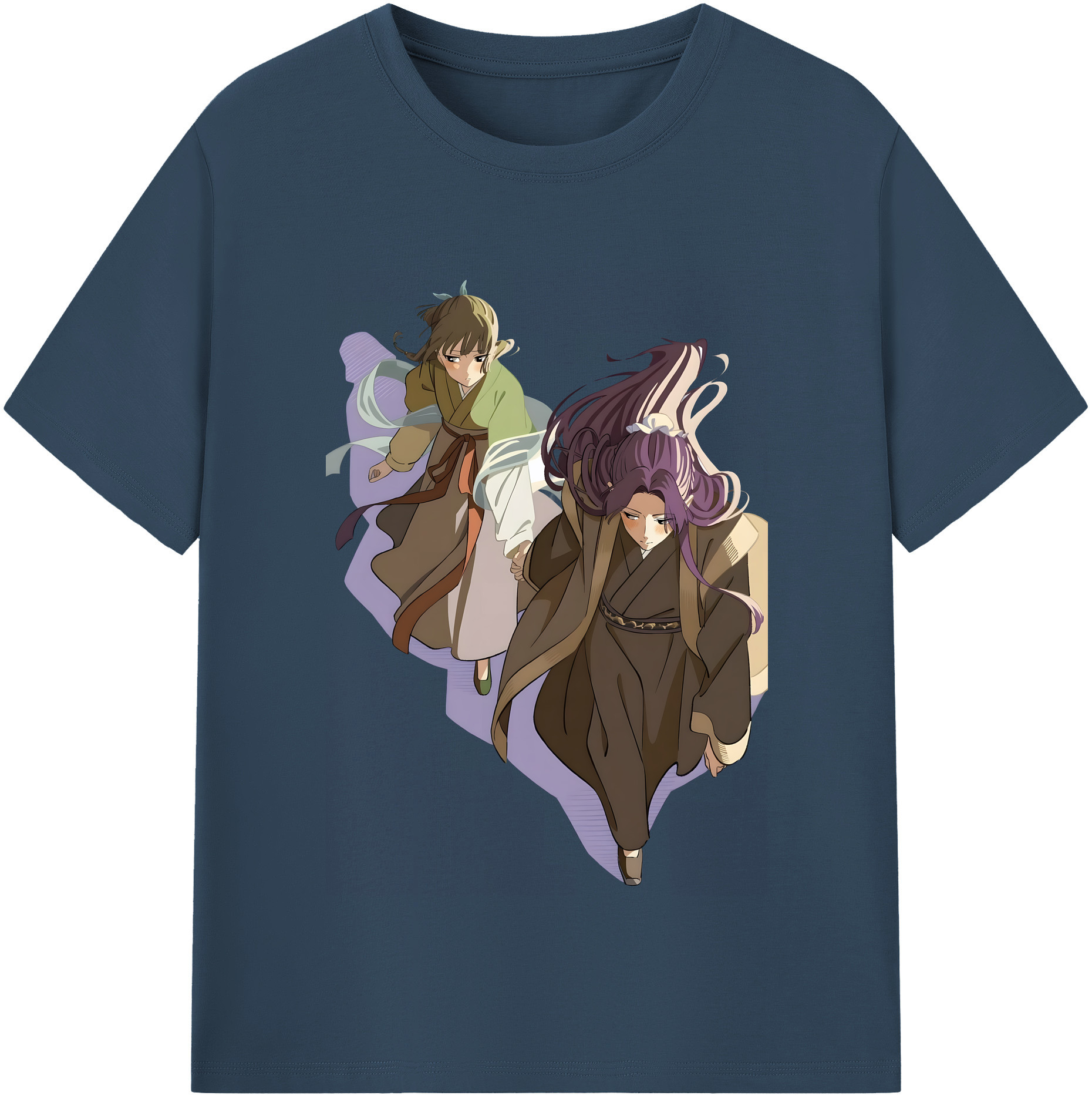 （画像用） 薬屋のひとりごと The Apothecary Diaries 綿100％半袖Tシャツ（フロントプリント）