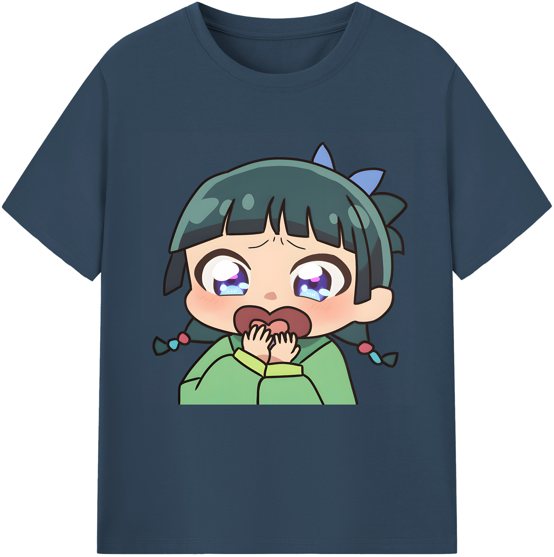 （画像用） 薬屋のひとりごと The Apothecary Diaries 綿100％半袖Tシャツ（フロントプリント）