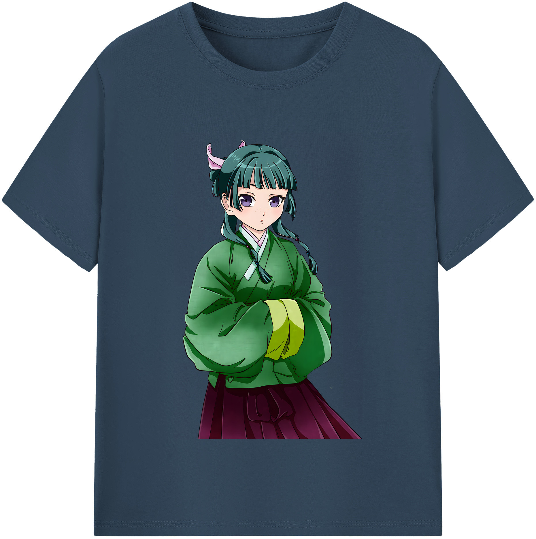 （画像用） 薬屋のひとりごと The Apothecary Diaries 綿100％半袖Tシャツ（フロントプリント）