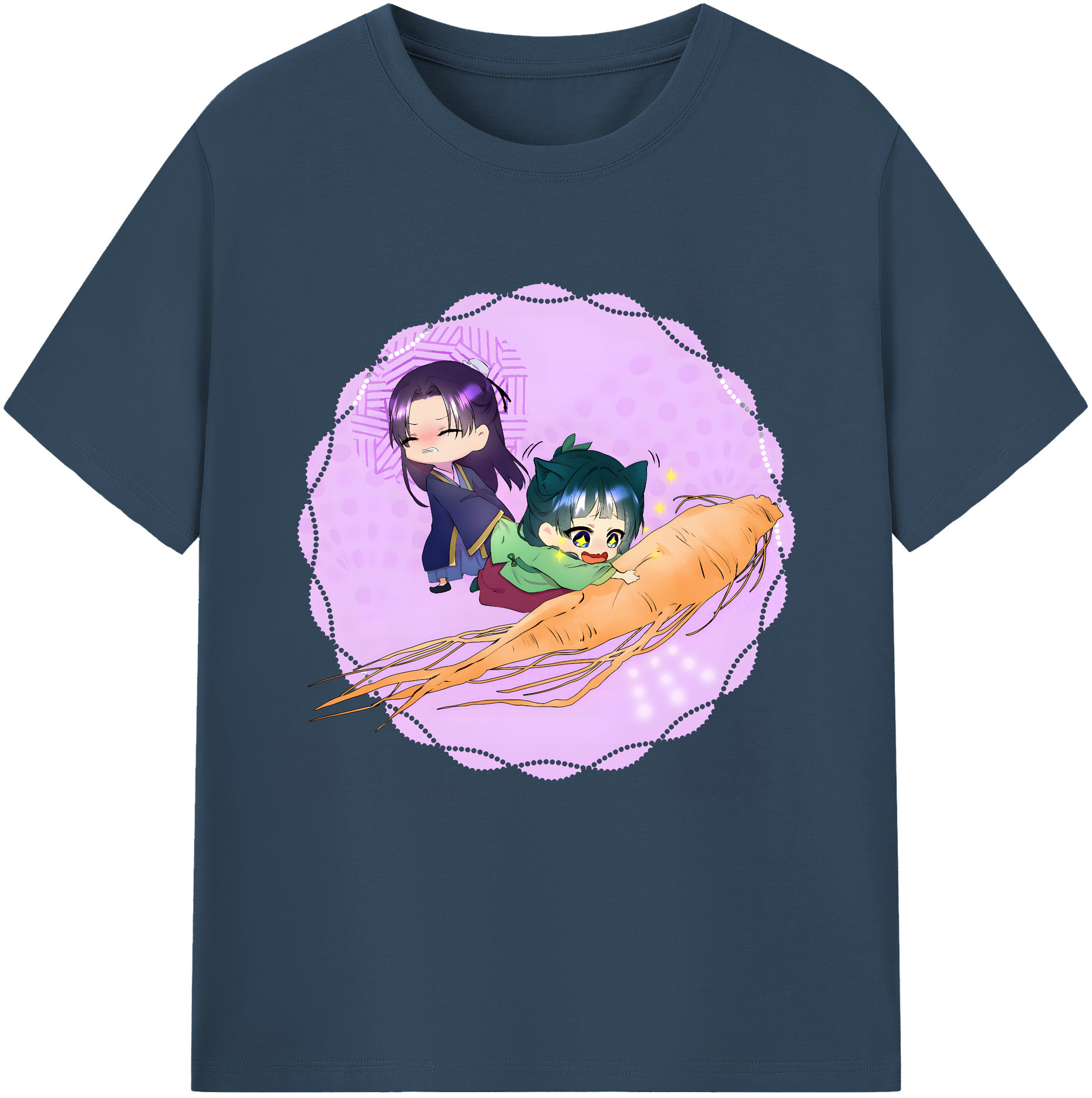 （画像用） 薬屋のひとりごと The Apothecary Diaries 綿100％半袖Tシャツ（フロントプリント）