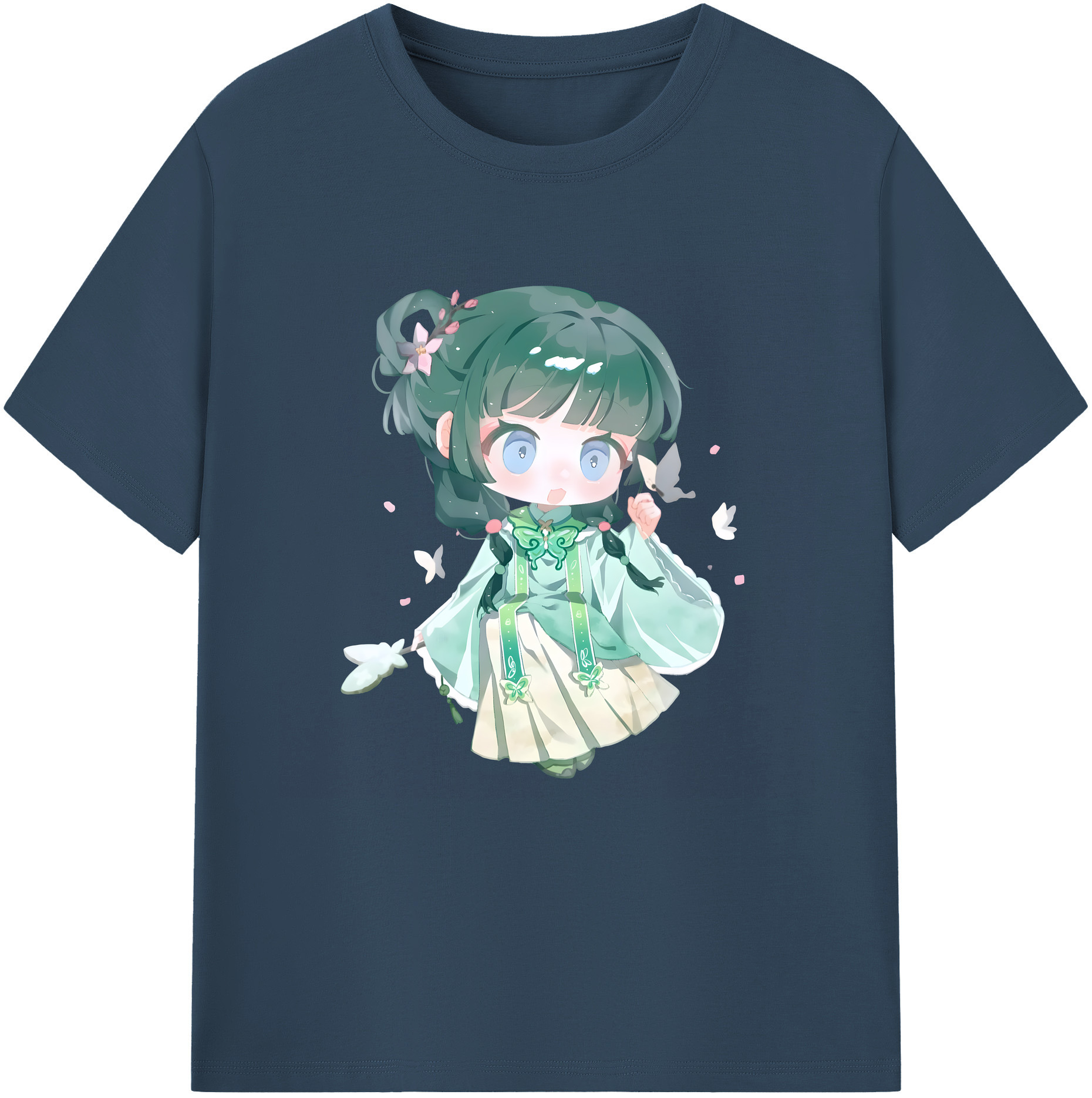 （画像用） 薬屋のひとりごと The Apothecary Diaries 綿100％半袖Tシャツ（フロントプリント）