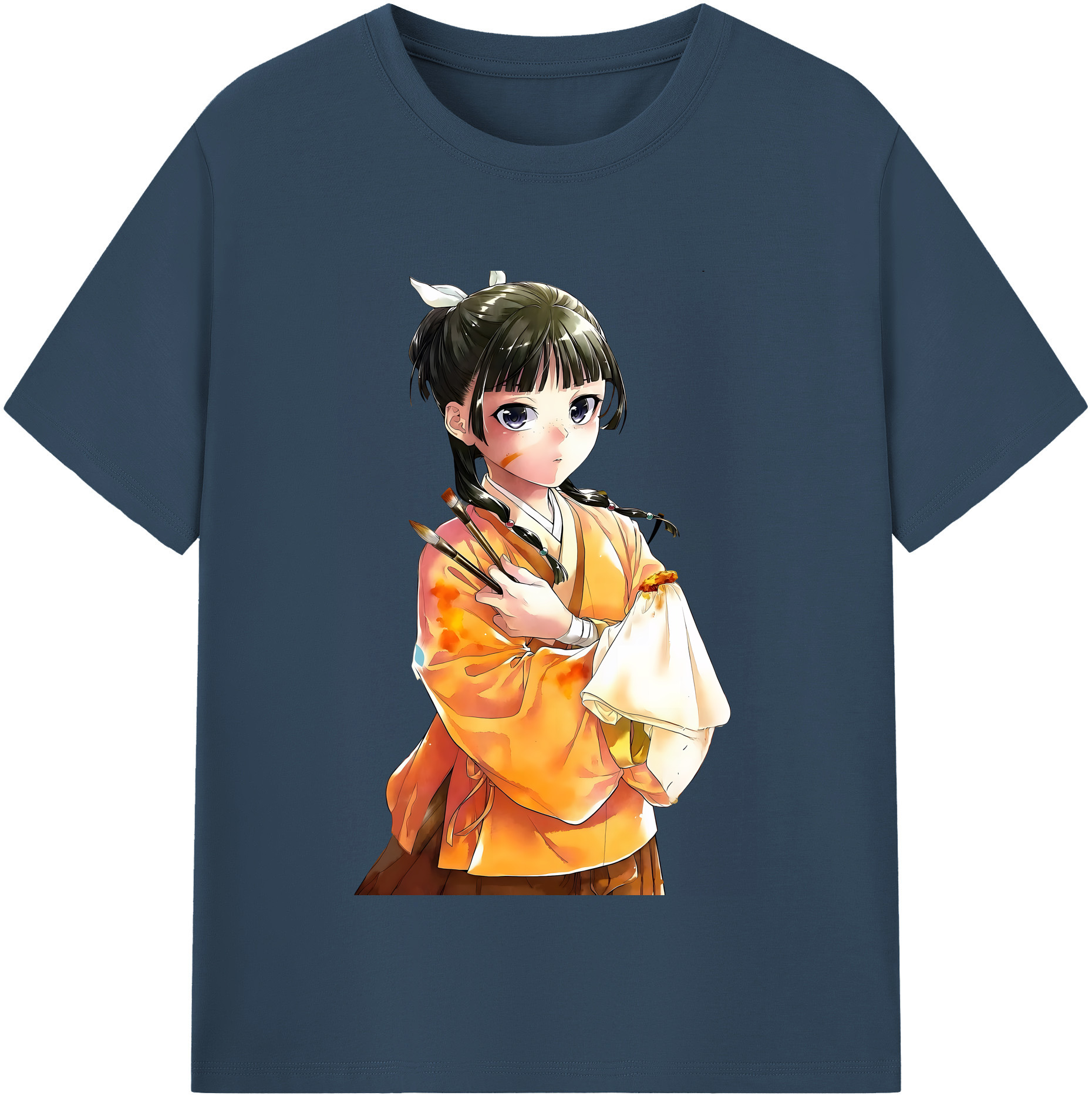 （画像用） 薬屋のひとりごと The Apothecary Diaries 綿100％半袖Tシャツ（フロントプリント）