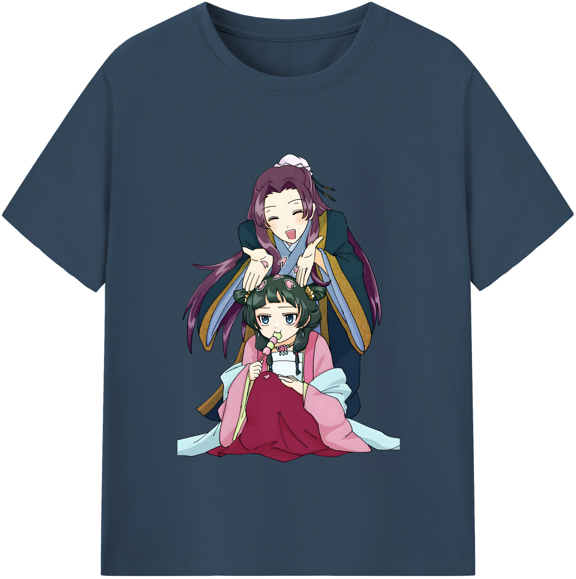 （画像用） 薬屋のひとりごと The Apothecary Diaries 綿100％半袖Tシャツ（フロントプリント）