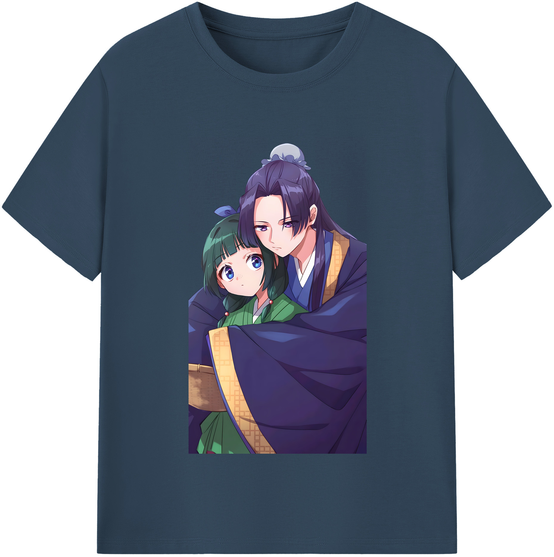 （画像用） 薬屋のひとりごと The Apothecary Diaries 綿100％半袖Tシャツ（フロントプリント）