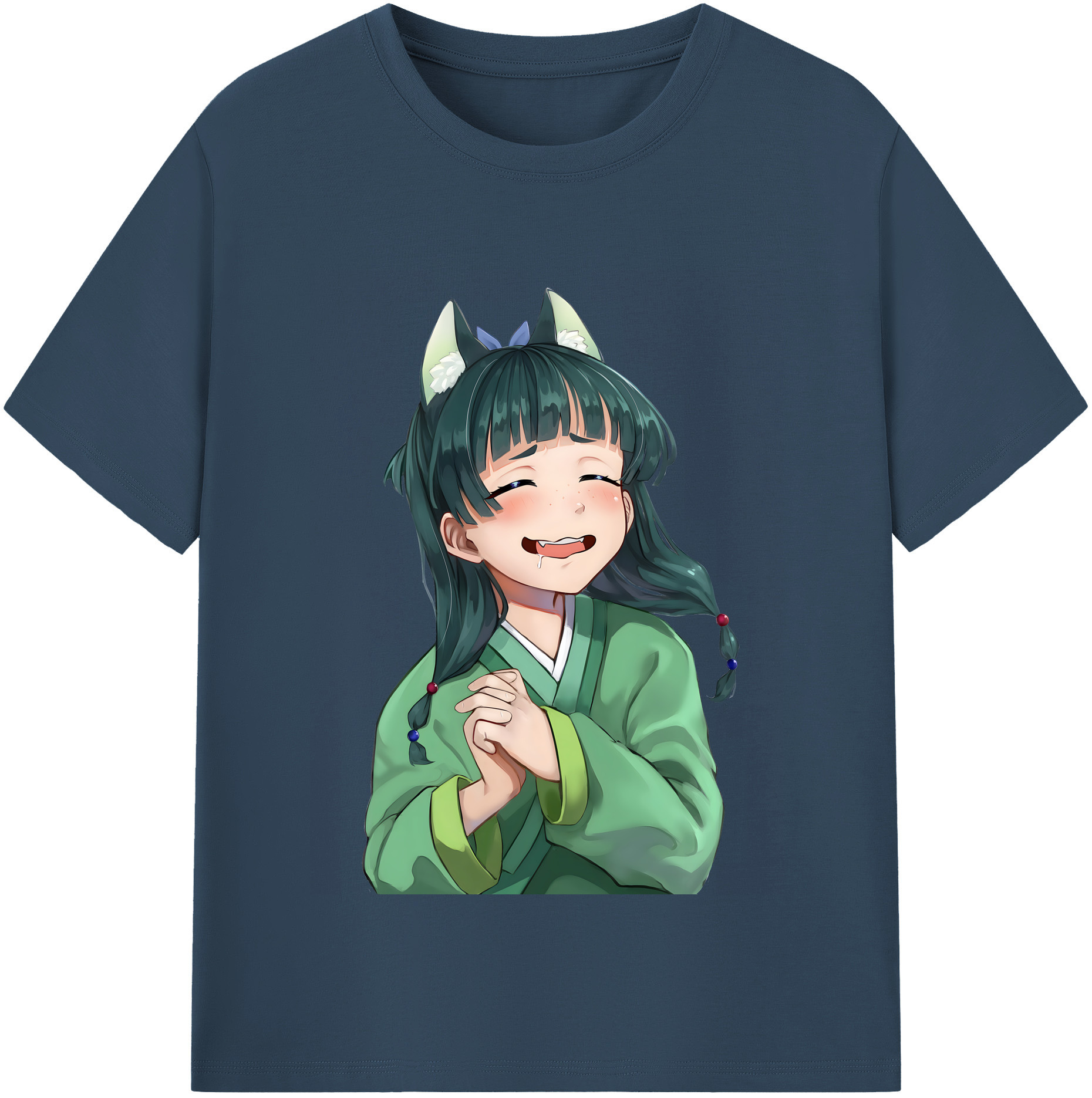 （画像用） 薬屋のひとりごと The Apothecary Diaries 綿100％半袖Tシャツ（フロントプリント）