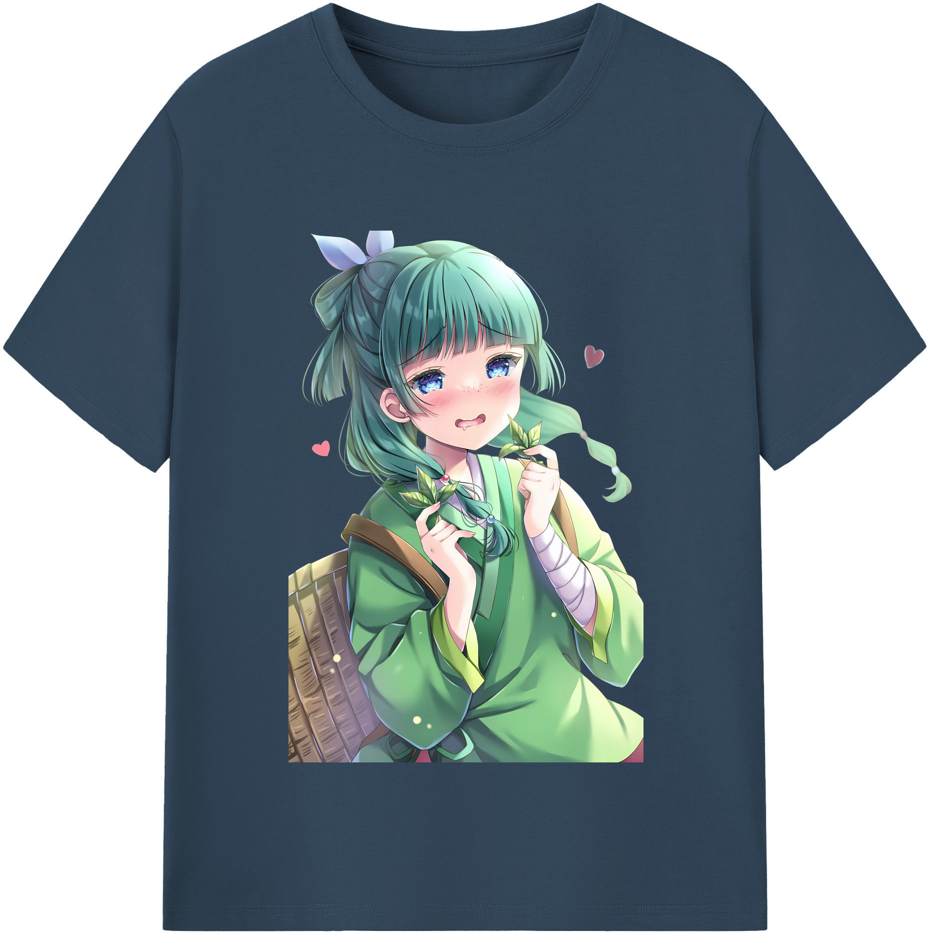 （画像用） 薬屋のひとりごと The Apothecary Diaries 綿100％半袖Tシャツ（フロントプリント）