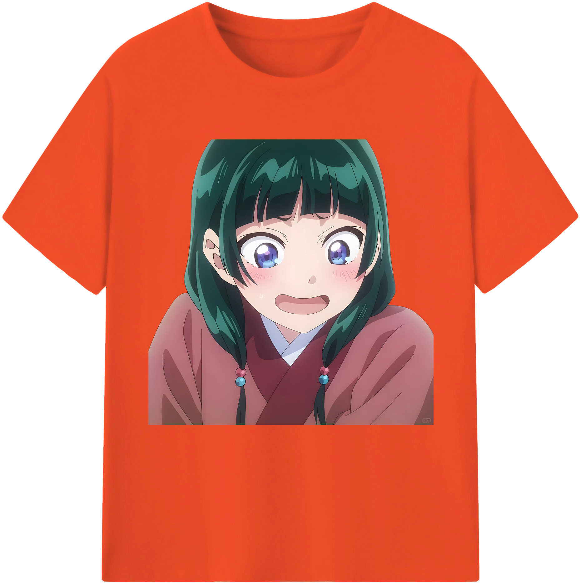 （画像用） 薬屋のひとりごと The Apothecary Diaries 綿100％半袖Tシャツ（フロントプリント）