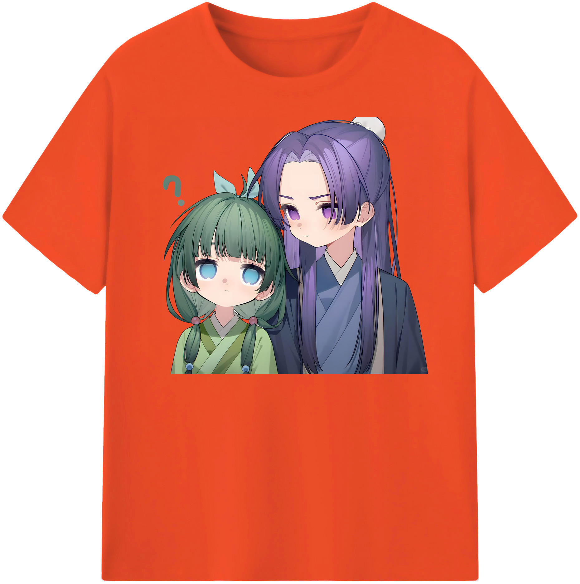 （画像用） 薬屋のひとりごと The Apothecary Diaries 綿100％半袖Tシャツ（フロントプリント）