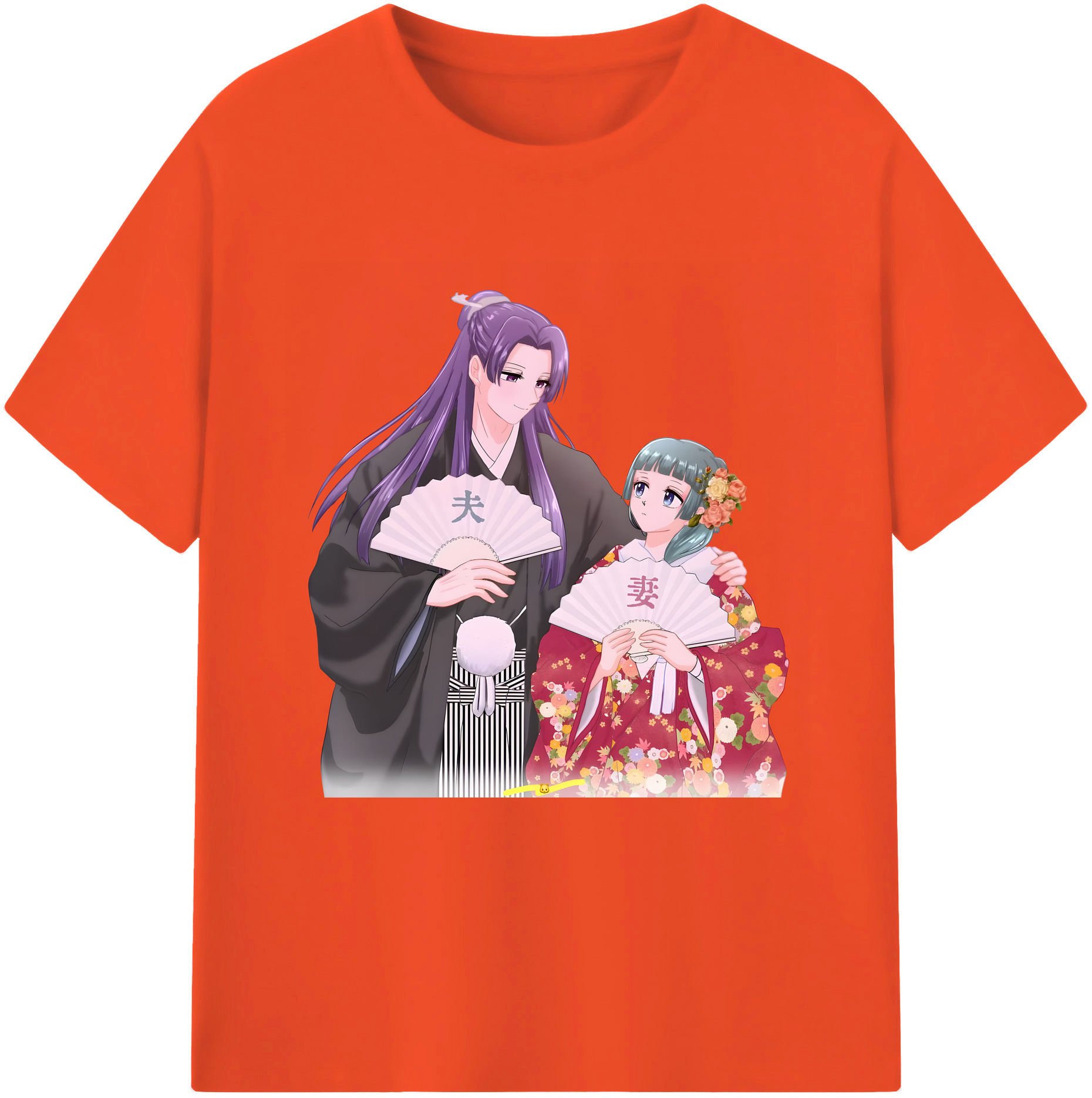 （画像用） 薬屋のひとりごと The Apothecary Diaries 綿100％半袖Tシャツ（フロントプリント）