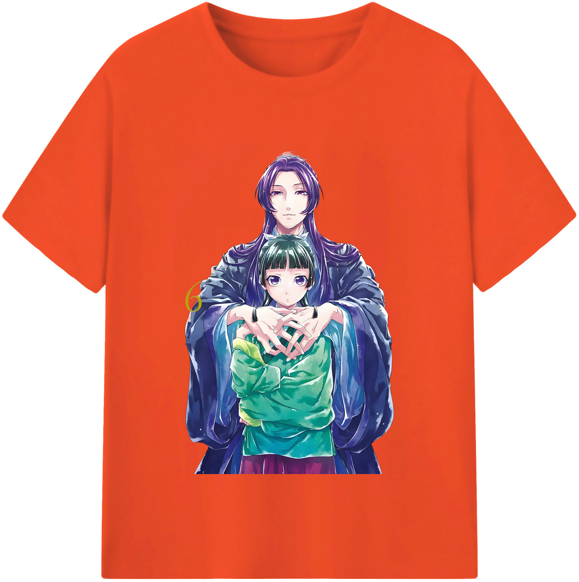（画像用） 薬屋のひとりごと The Apothecary Diaries 綿100％半袖Tシャツ（フロントプリント）