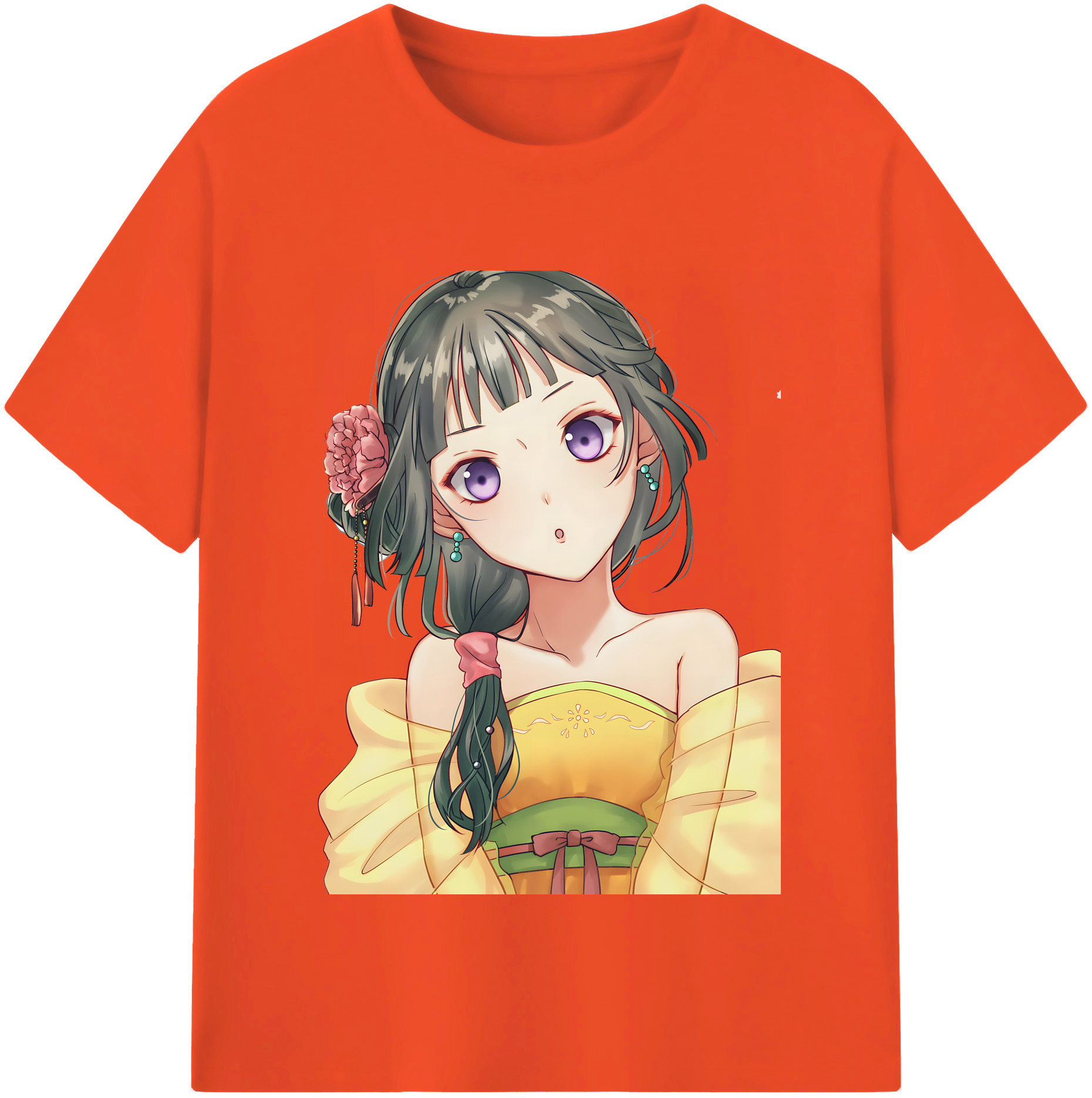 （画像用） 薬屋のひとりごと The Apothecary Diaries 綿100％半袖Tシャツ（フロントプリント）