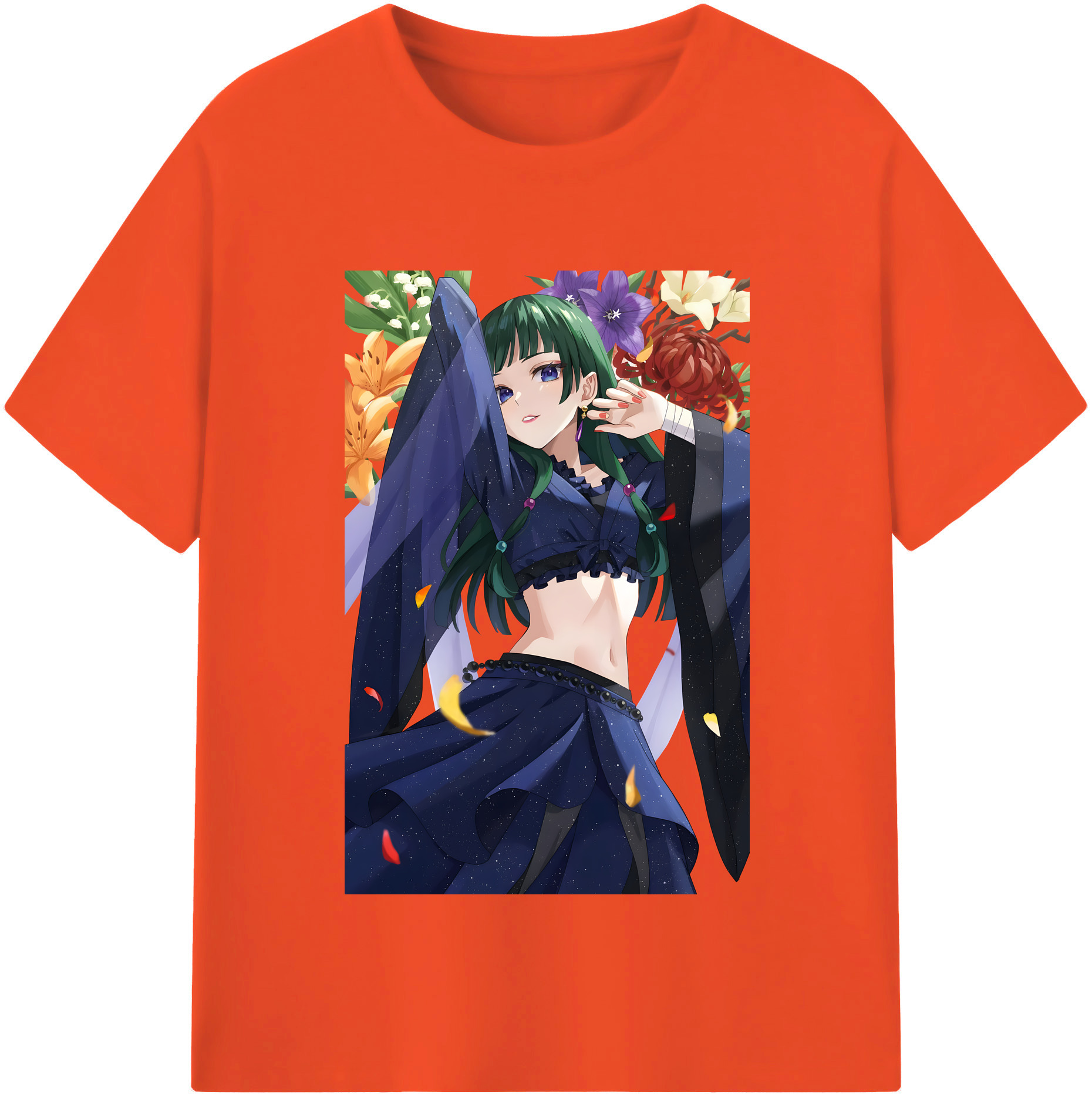 （画像用） 薬屋のひとりごと The Apothecary Diaries 綿100％半袖Tシャツ（フロントプリント）