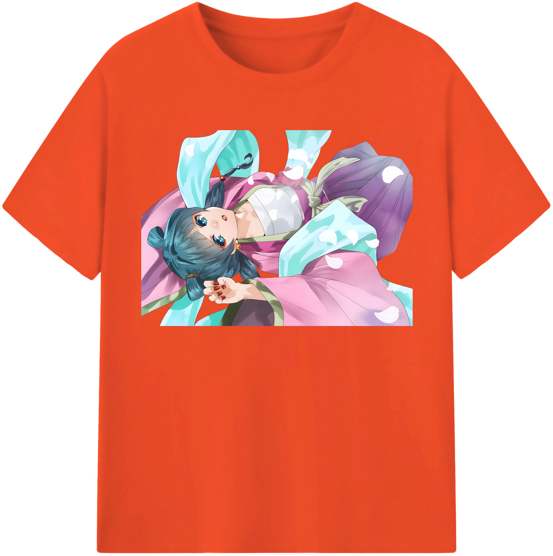 （画像用） 薬屋のひとりごと The Apothecary Diaries 綿100％半袖Tシャツ（フロントプリント）