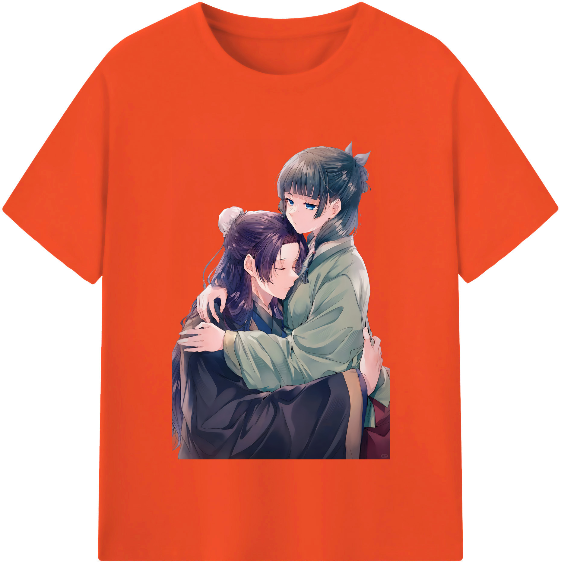 （画像用） 薬屋のひとりごと The Apothecary Diaries 綿100％半袖Tシャツ（フロントプリント）