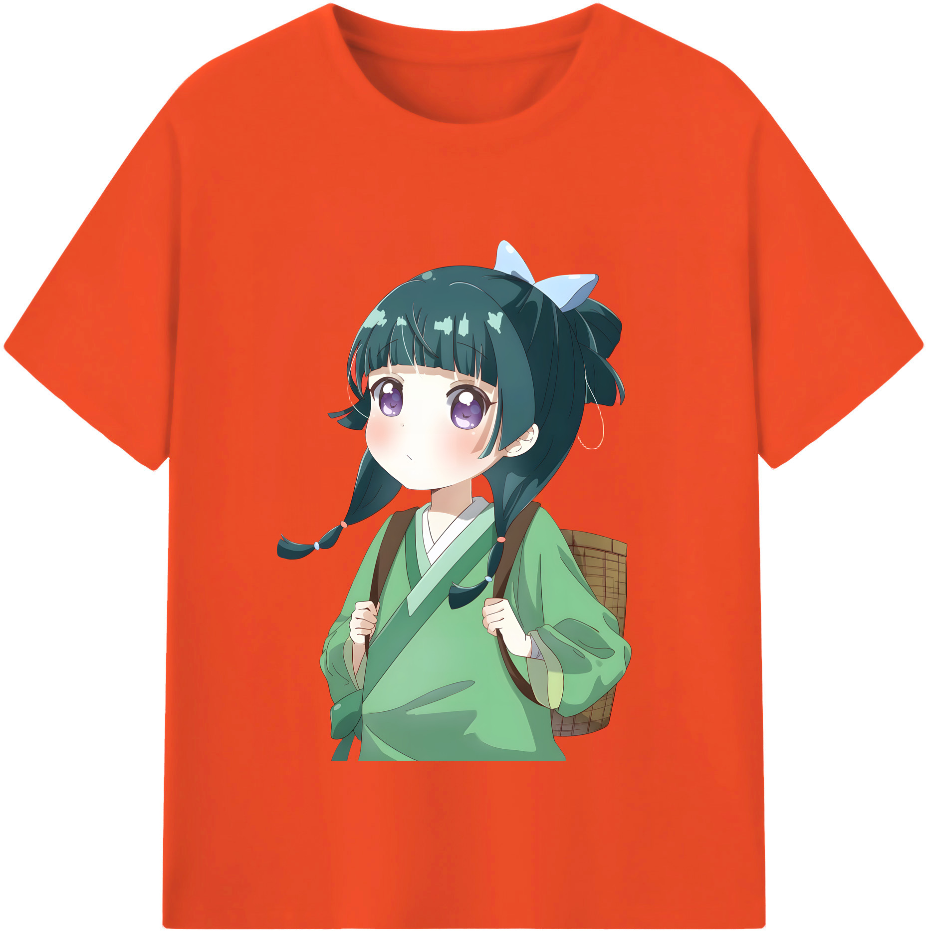 （画像用） 薬屋のひとりごと The Apothecary Diaries 綿100％半袖Tシャツ（フロントプリント）