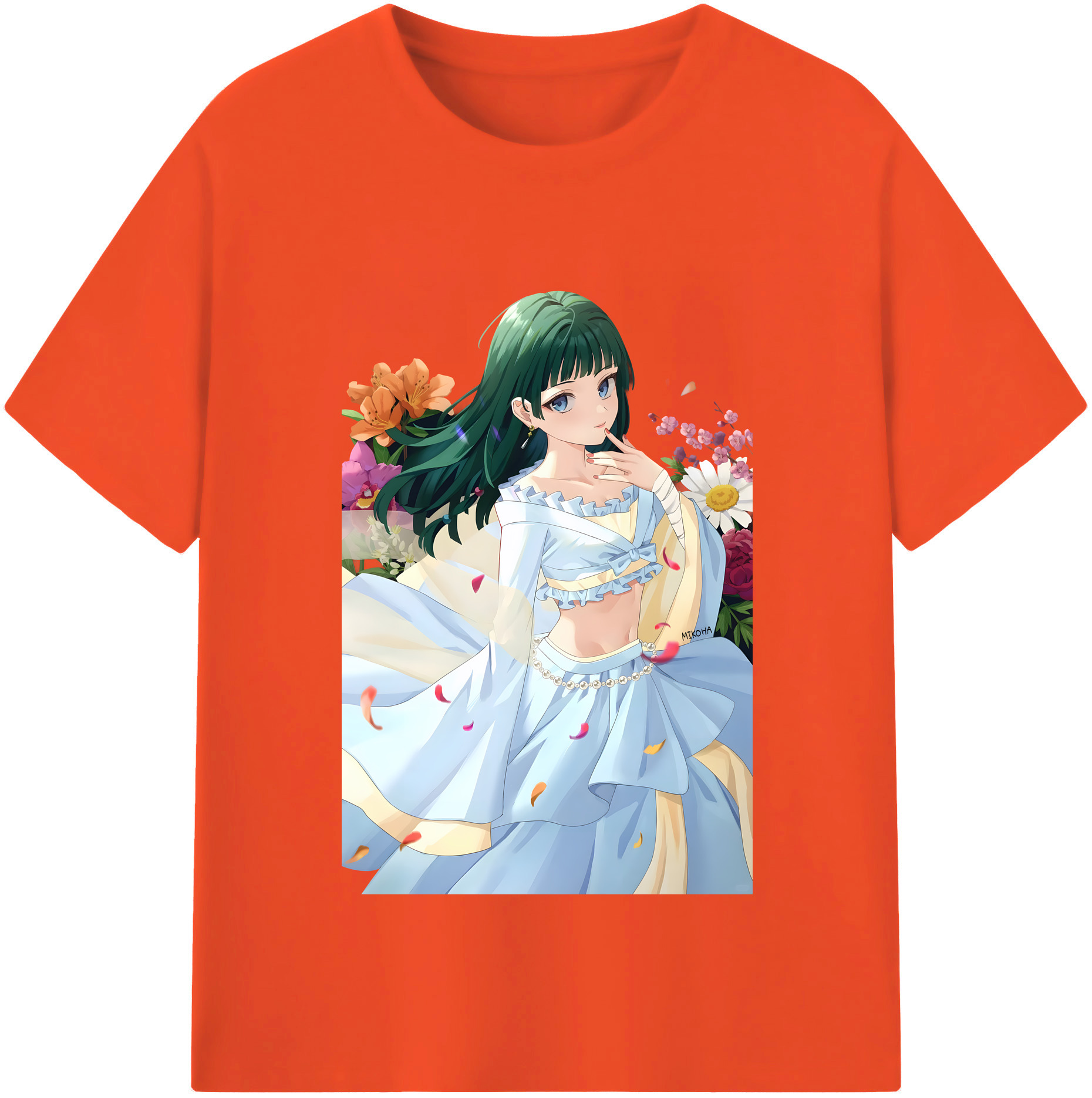 （画像用） 薬屋のひとりごと The Apothecary Diaries 綿100％半袖Tシャツ（フロントプリント）
