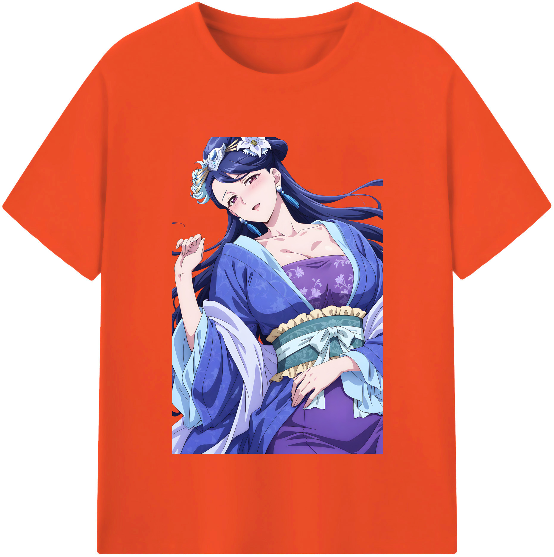 （画像用） 薬屋のひとりごと The Apothecary Diaries 綿100％半袖Tシャツ（フロントプリント）