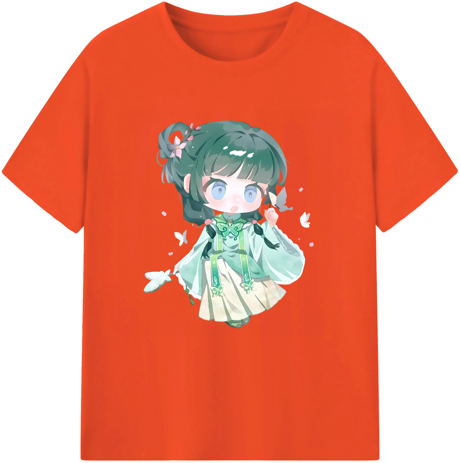 （画像用） 薬屋のひとりごと The Apothecary Diaries 綿100％半袖Tシャツ（フロントプリント）