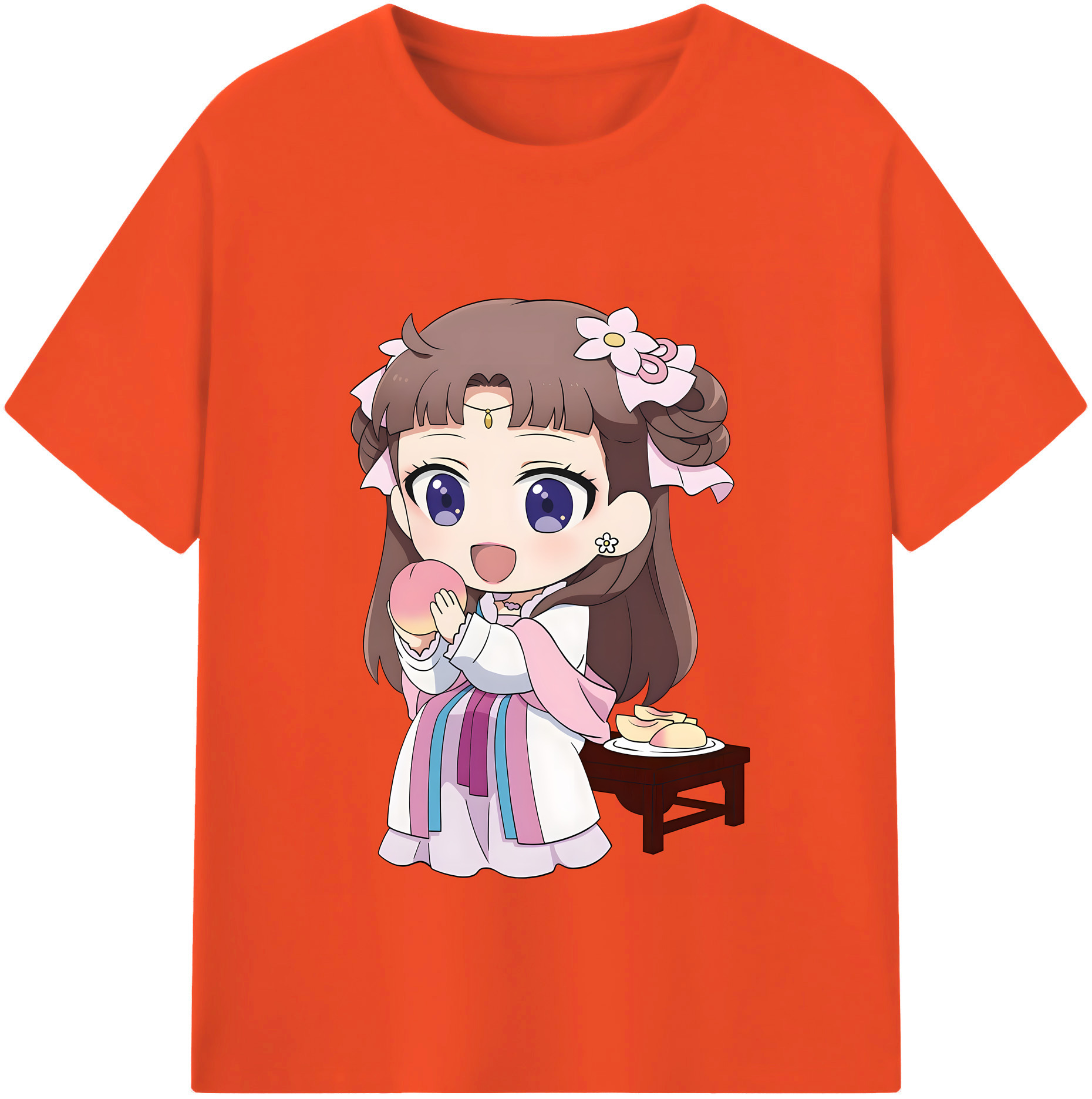 （画像用） 薬屋のひとりごと The Apothecary Diaries 綿100％半袖Tシャツ（フロントプリント）