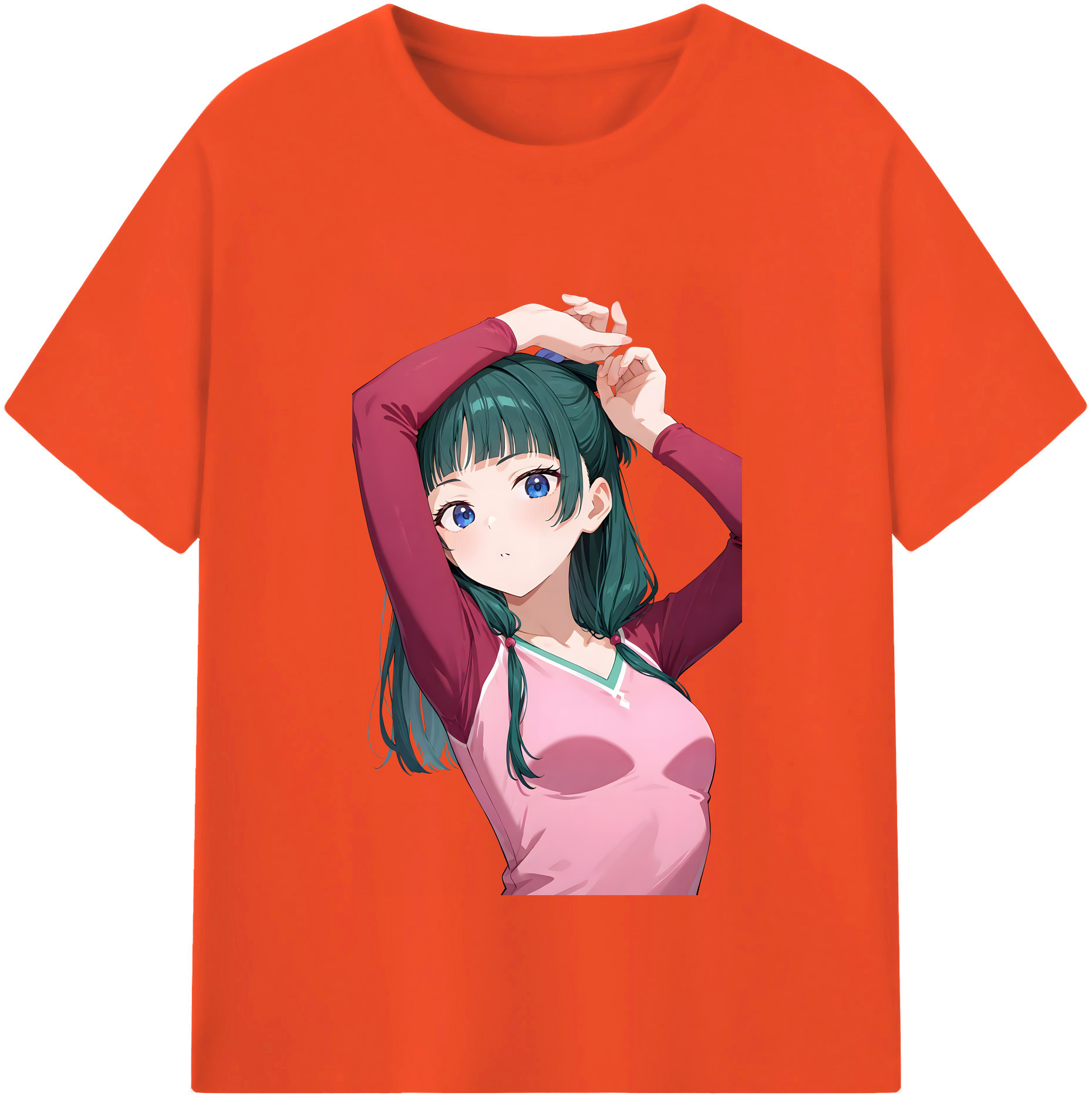 （画像用） 薬屋のひとりごと The Apothecary Diaries 綿100％半袖Tシャツ（フロントプリント）