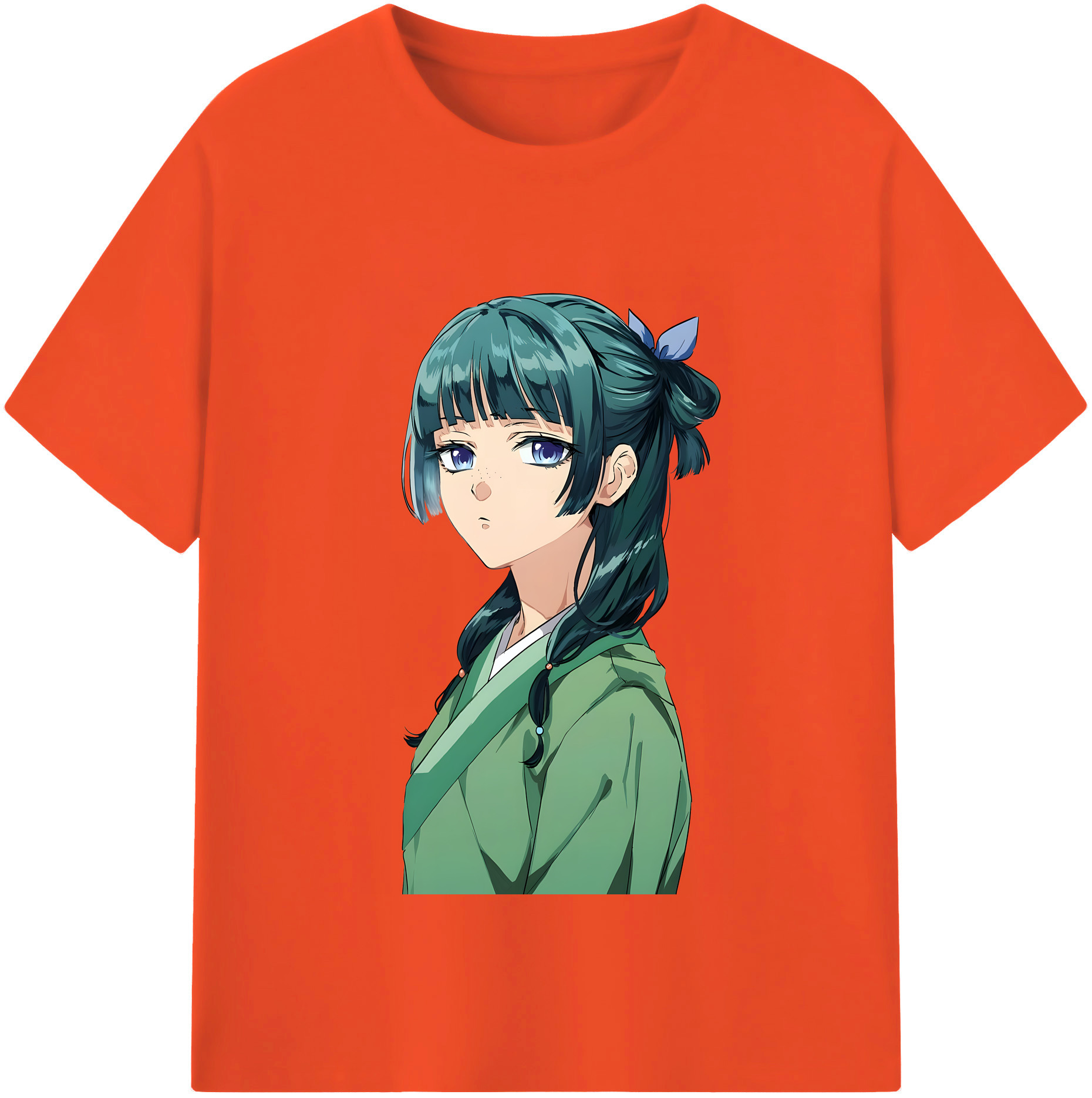 （画像用） 薬屋のひとりごと The Apothecary Diaries 綿100％半袖Tシャツ（フロントプリント）