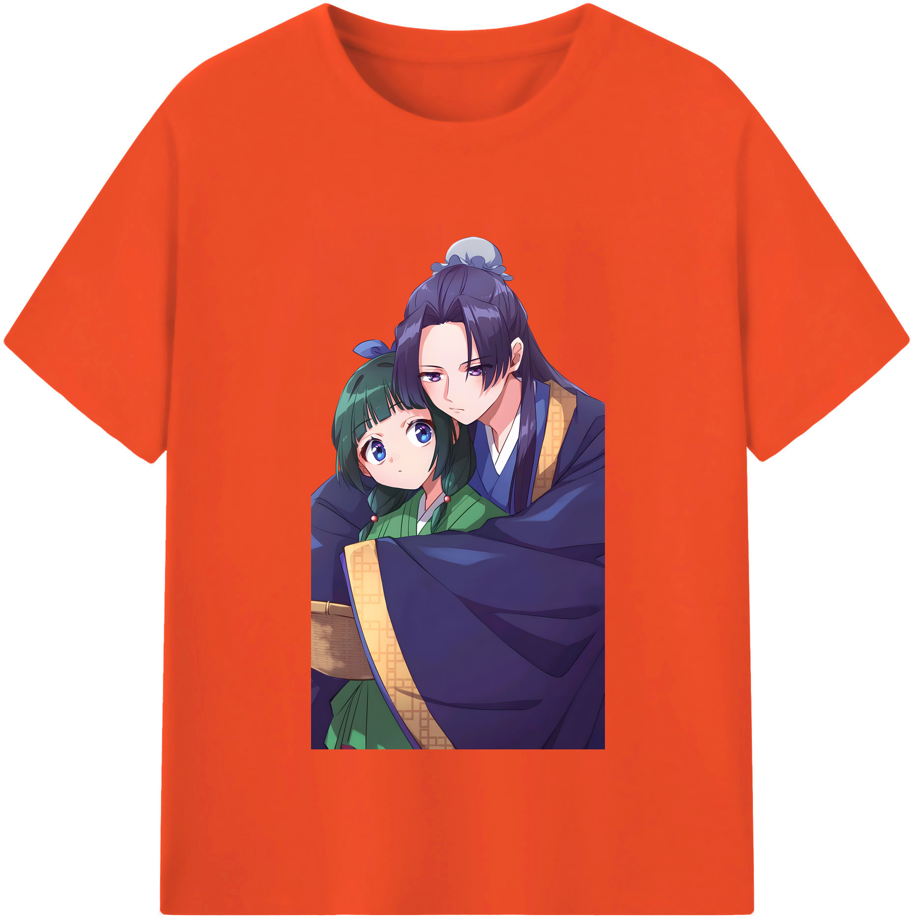 （画像用） 薬屋のひとりごと The Apothecary Diaries 綿100％半袖Tシャツ（フロントプリント）
