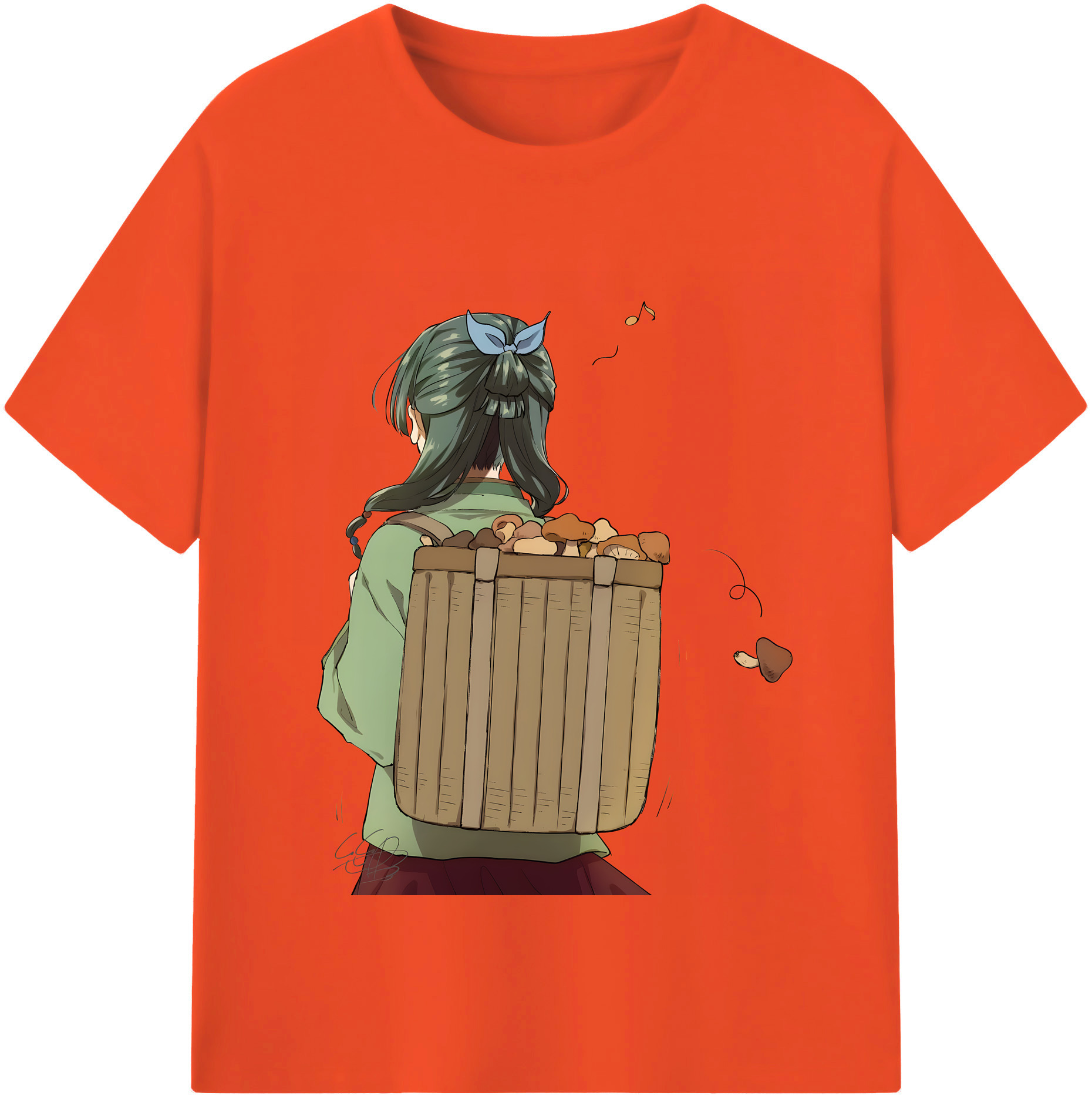 （画像用） 薬屋のひとりごと The Apothecary Diaries 綿100％半袖Tシャツ（フロントプリント）