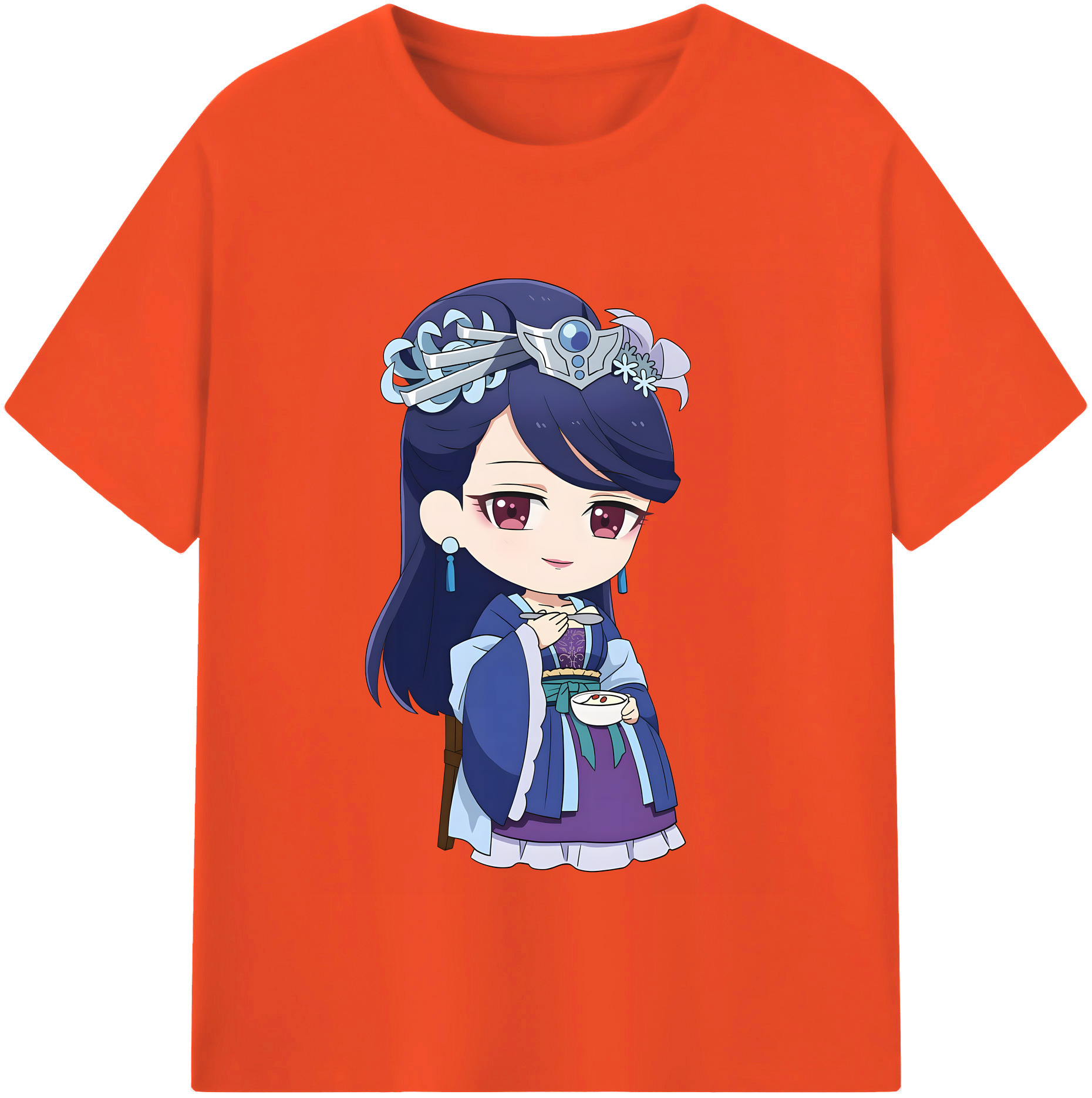 （画像用） 薬屋のひとりごと The Apothecary Diaries 綿100％半袖Tシャツ（フロントプリント）