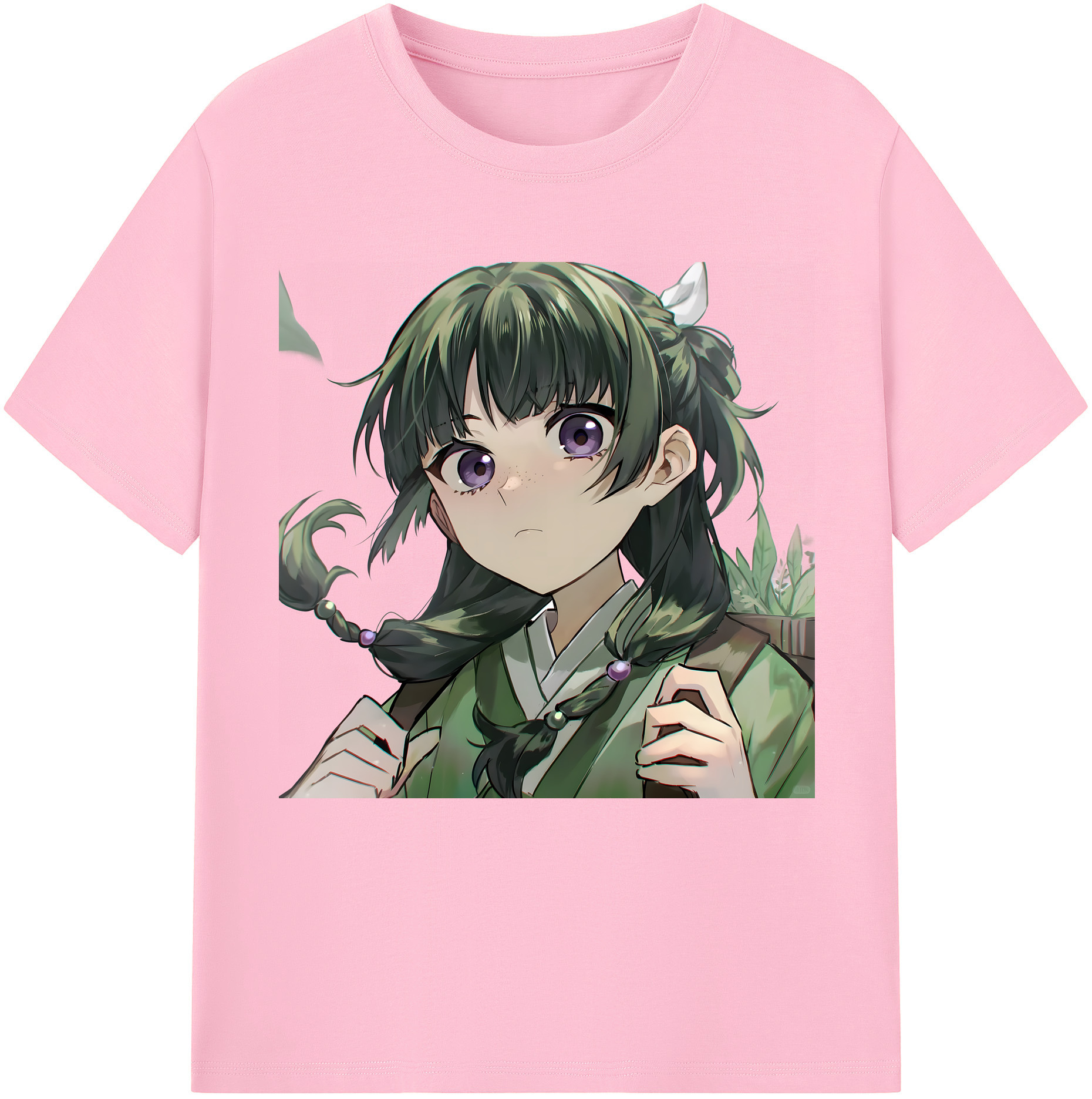 （画像用） 薬屋のひとりごと The Apothecary Diaries 綿100％半袖Tシャツ（フロントプリント）