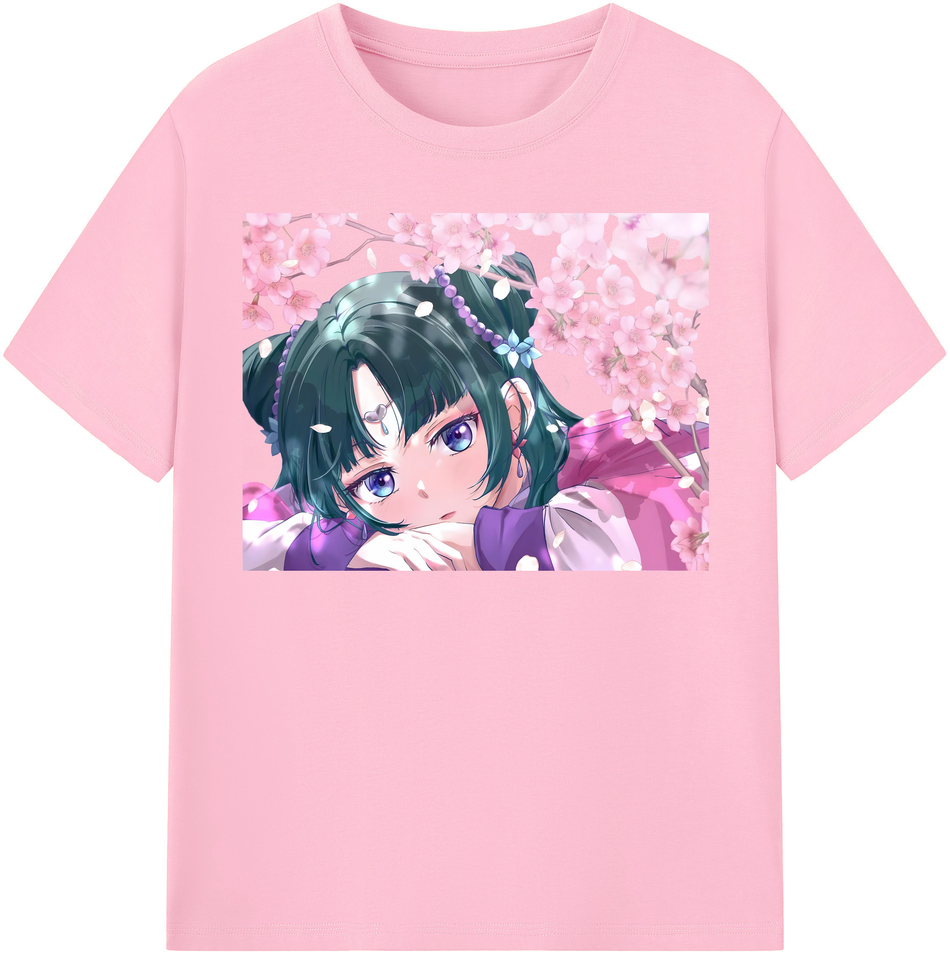 （画像用） 薬屋のひとりごと The Apothecary Diaries 綿100％半袖Tシャツ（フロントプリント）