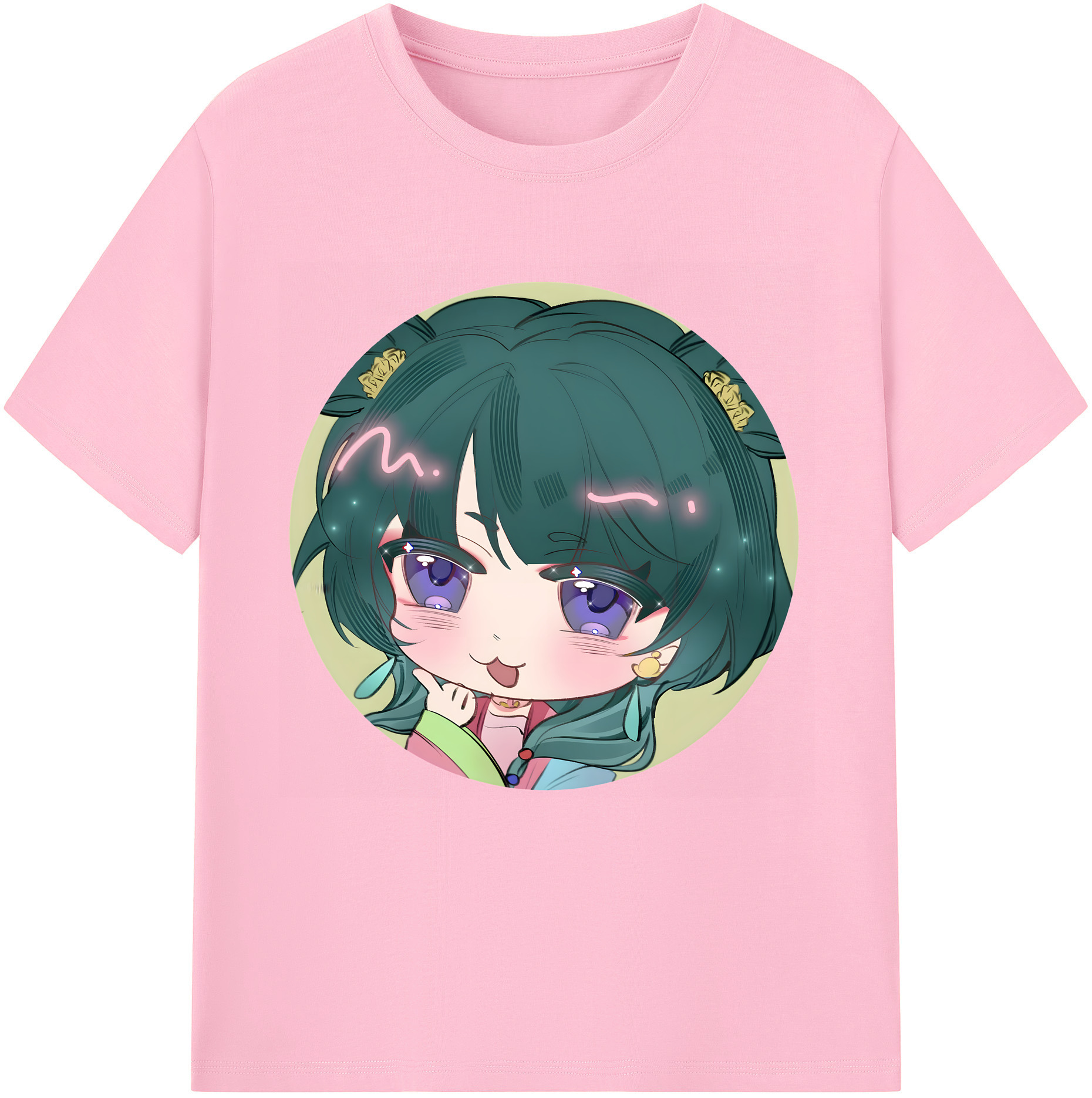 （画像用） 薬屋のひとりごと The Apothecary Diaries 綿100％半袖Tシャツ（フロントプリント）