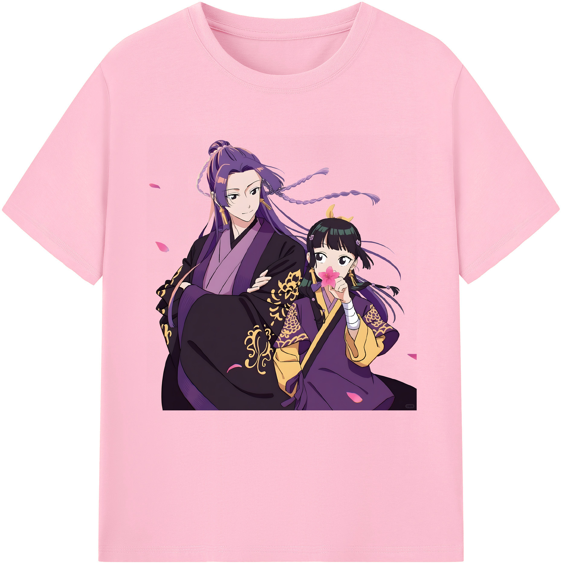 （画像用） 薬屋のひとりごと The Apothecary Diaries 綿100％半袖Tシャツ（フロントプリント）